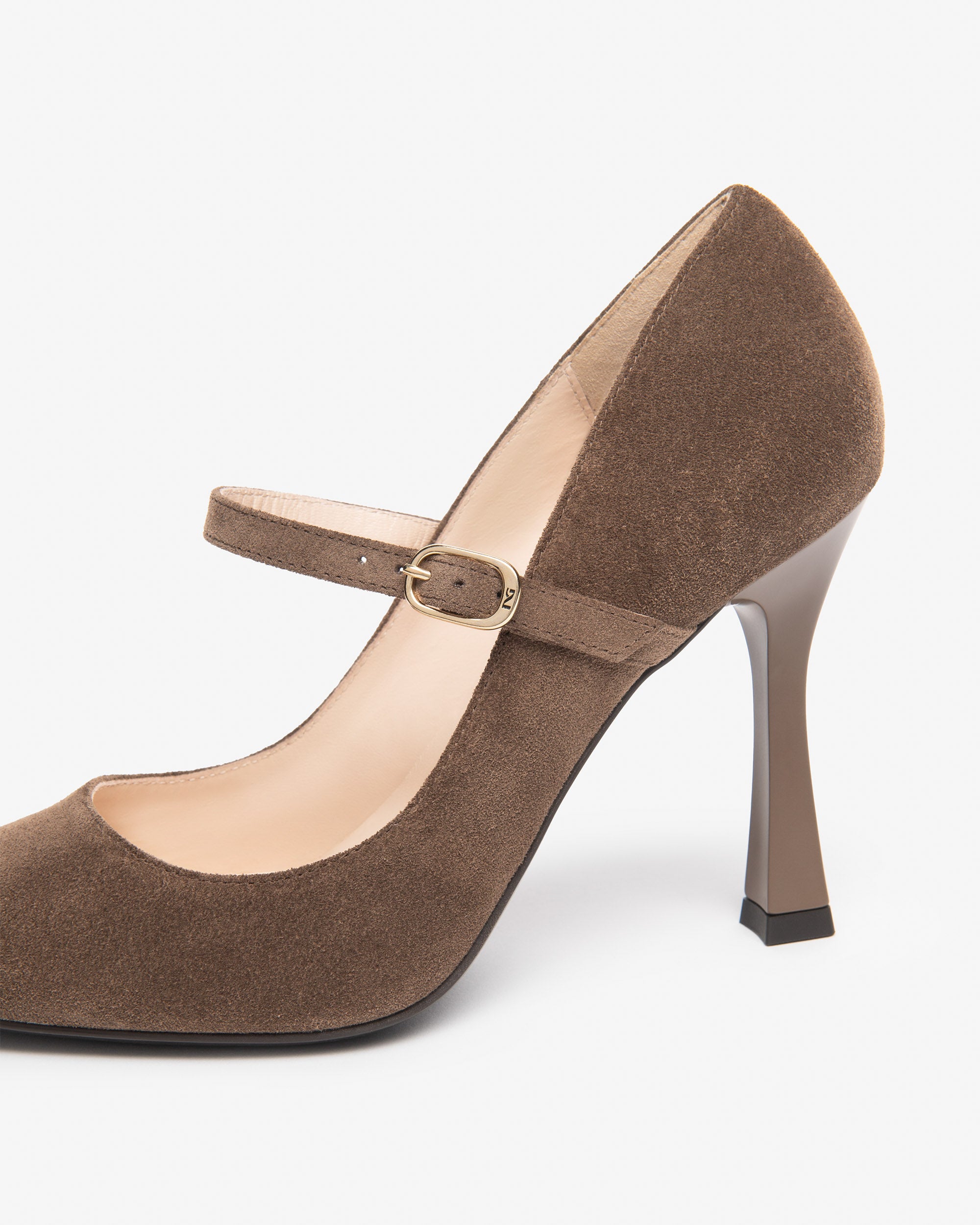 NeroGiardini Ballerines Femme Cuir Velours à Bride