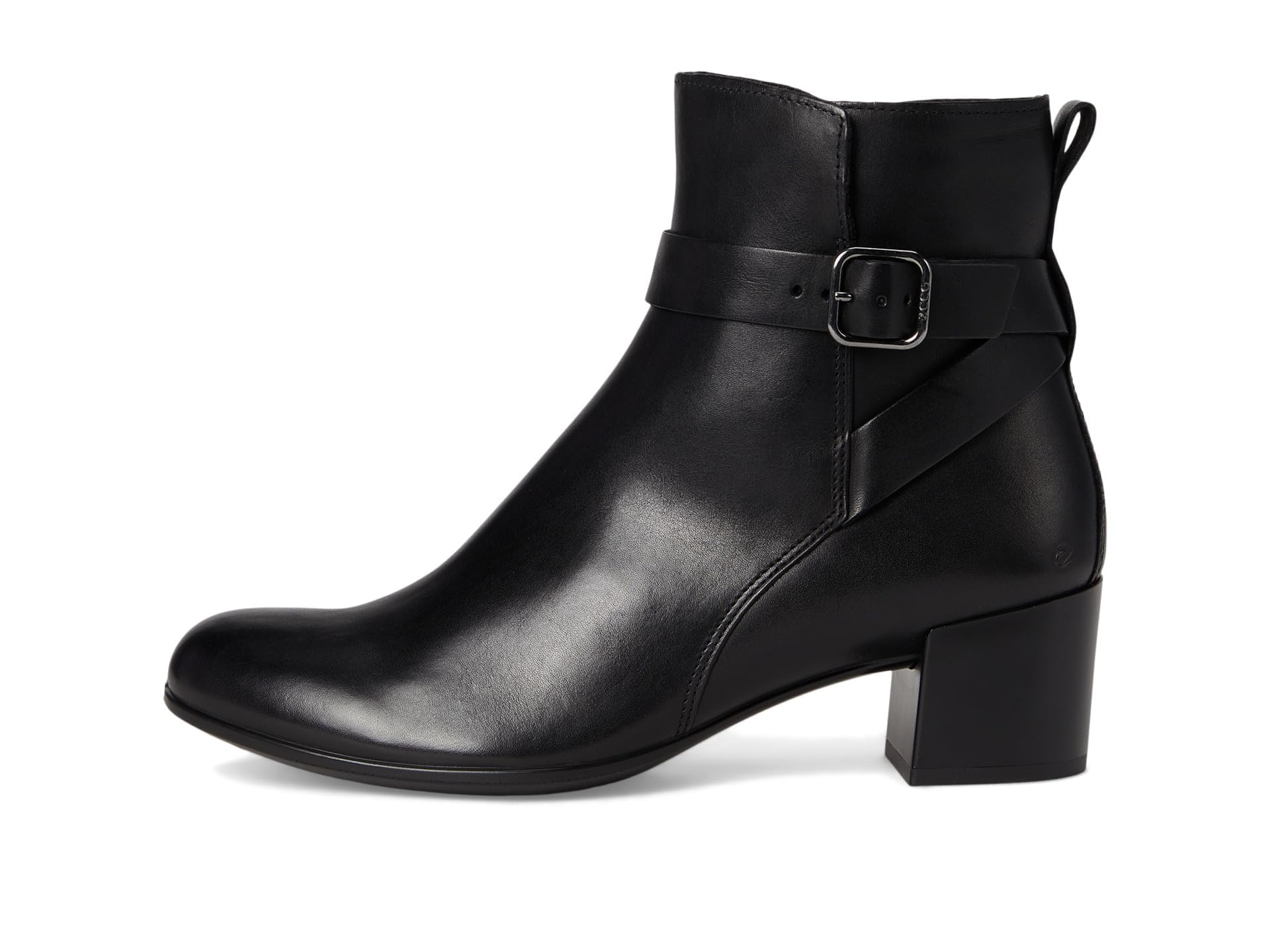 ECCO Dress Classic 35 Boots cuir noir talon 35 EU