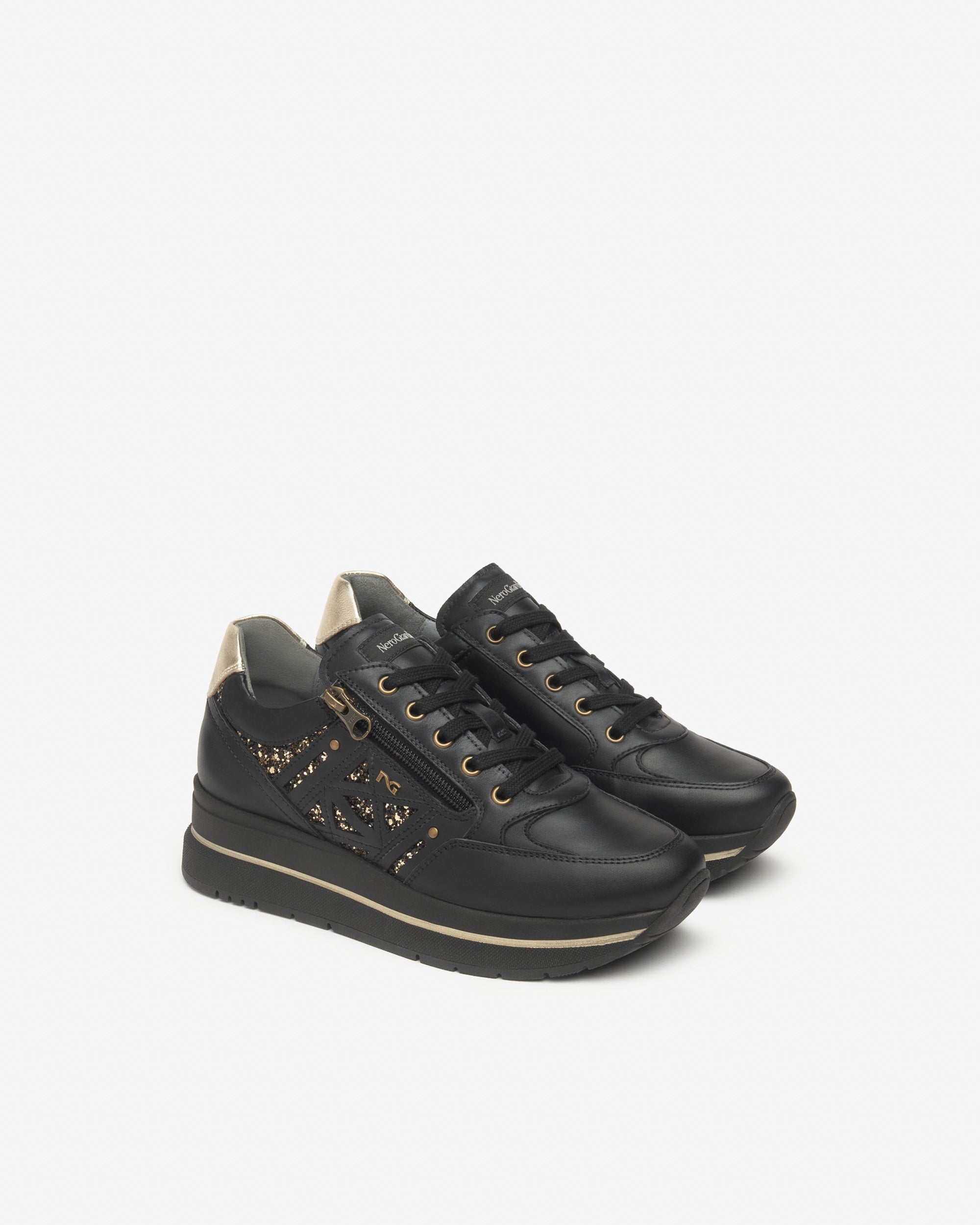 NeroGiardini Sneakers Femme Cuir Technique 38 Confort