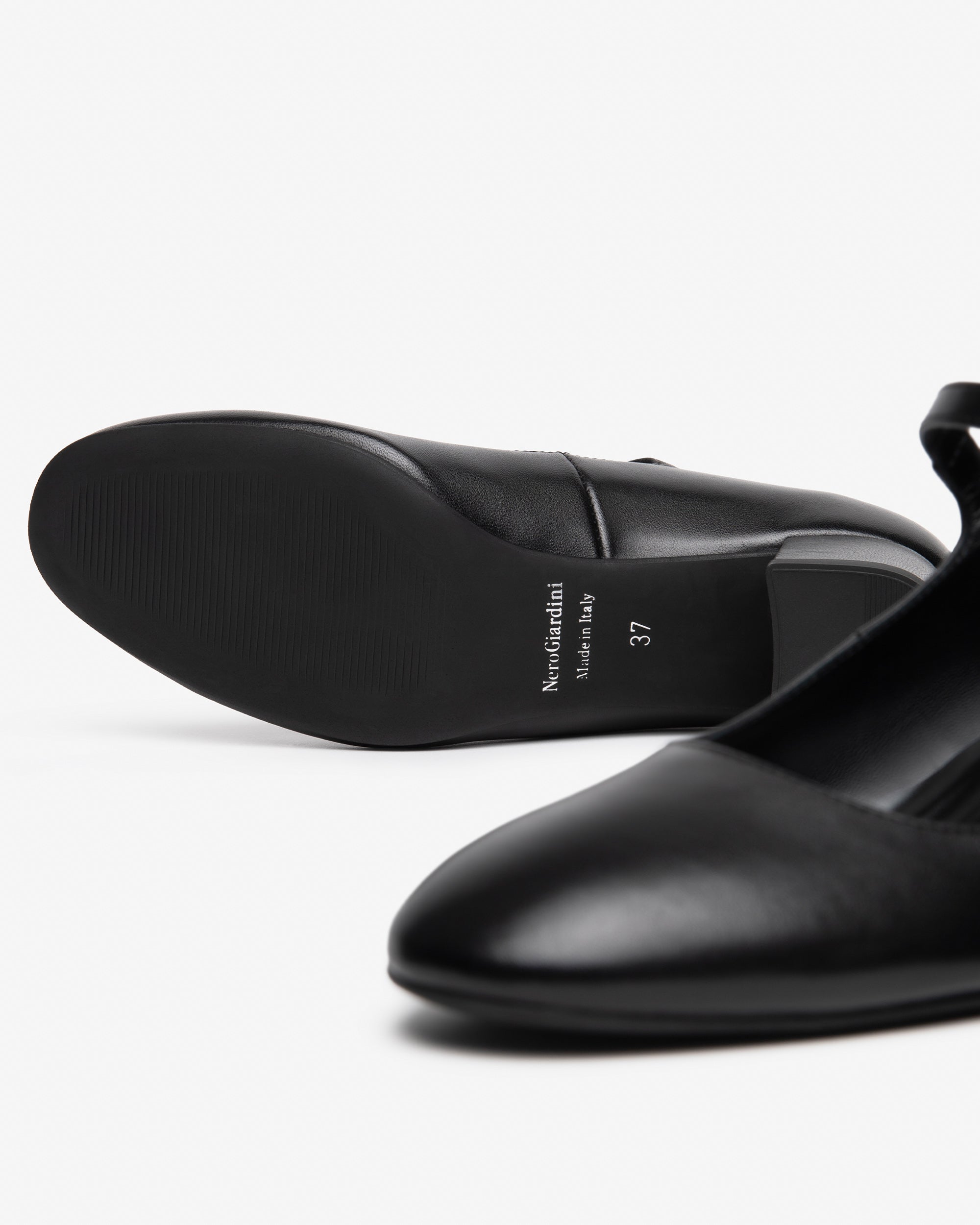 NeroGiardini Ballerines Babies Femme Cuir Talon 50 mm