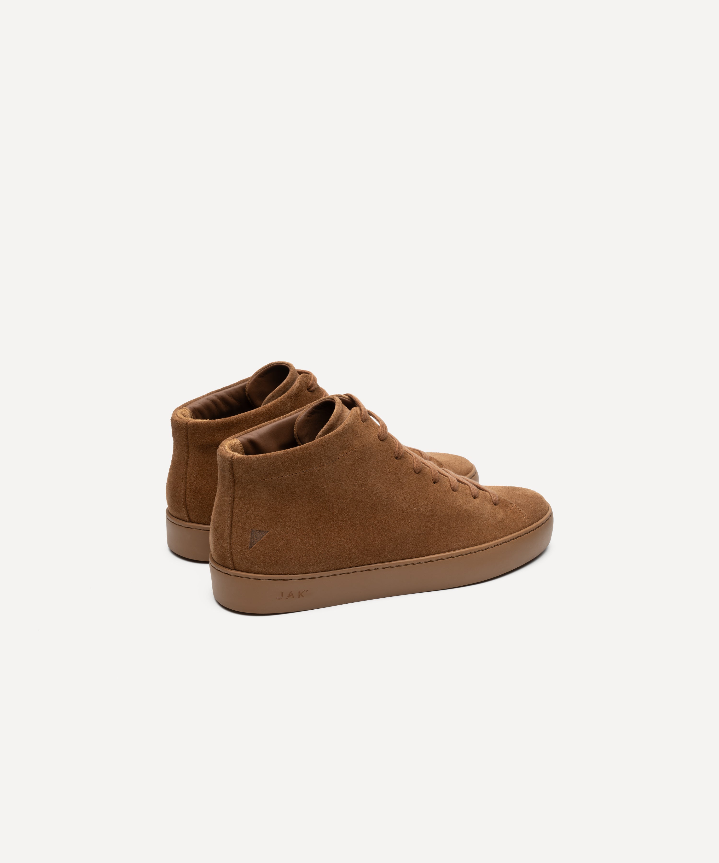 JAK Royal Hi SD sneakers cuir Cognac 42 fabriqué Portugal