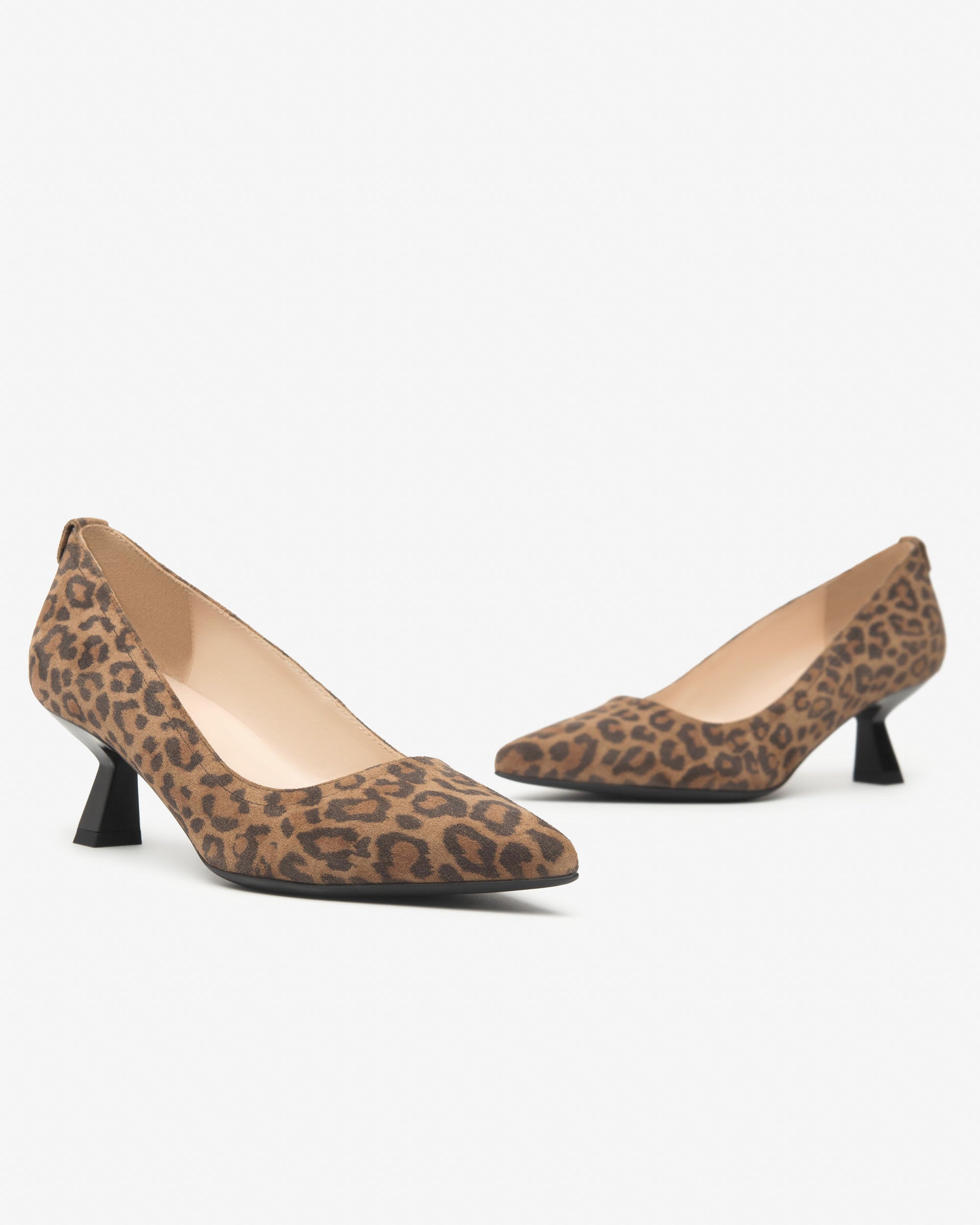 NeroGiardini Escarpins Femme Cuir Velours Léopard 38