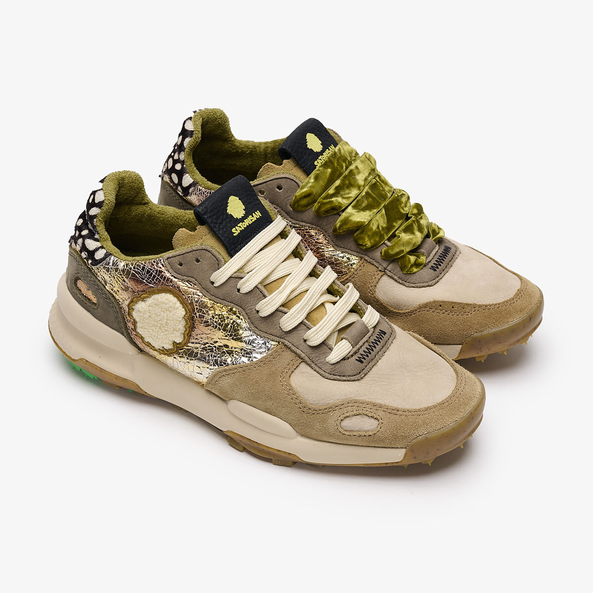 Satorisan Chacrona Premium String Sandy sneakers cuir