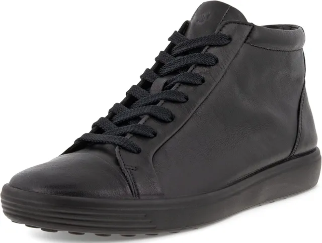 ECCO Soft 7 bottine cuir femme noir 39