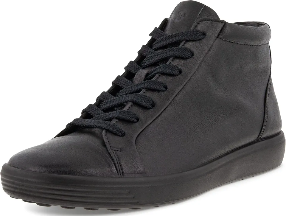 ECCO Soft 7 bottine cuir femme noir 39