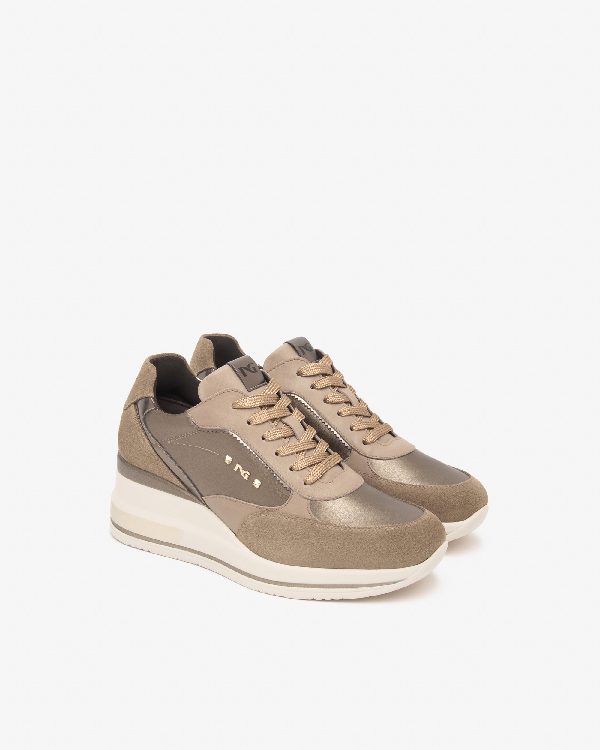NeroGiardini Sneakers Femme Cuir Velours sneakers confort