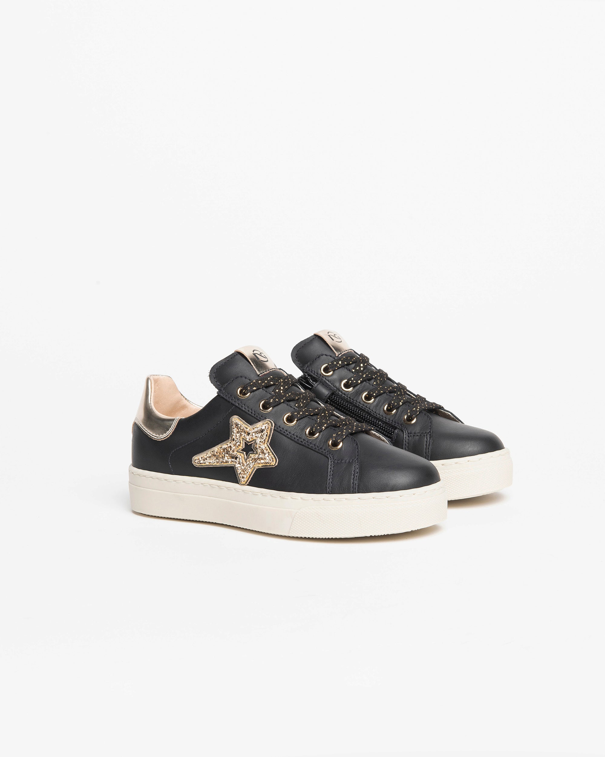 Nerogiardini Sneakers Fille Cuir Paillettes Pointure 34