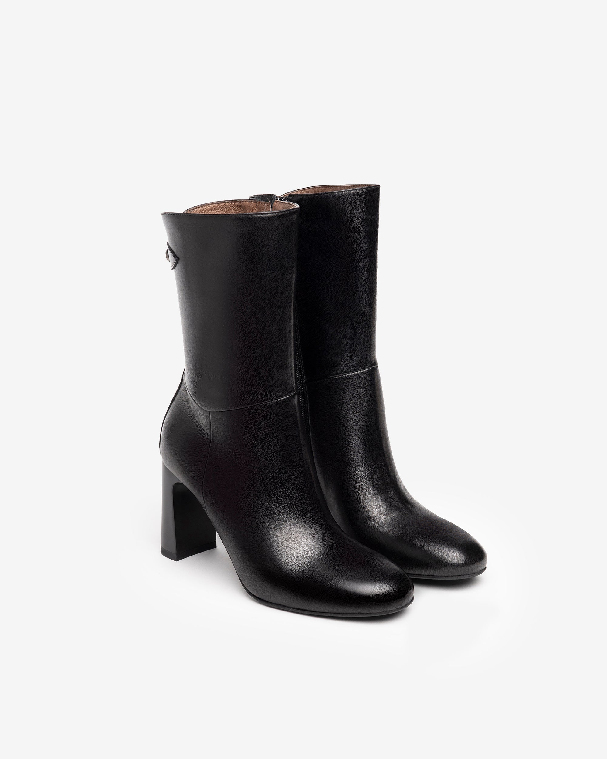 NeroGiardini Bottines Femme en Cuir Hiver Ville