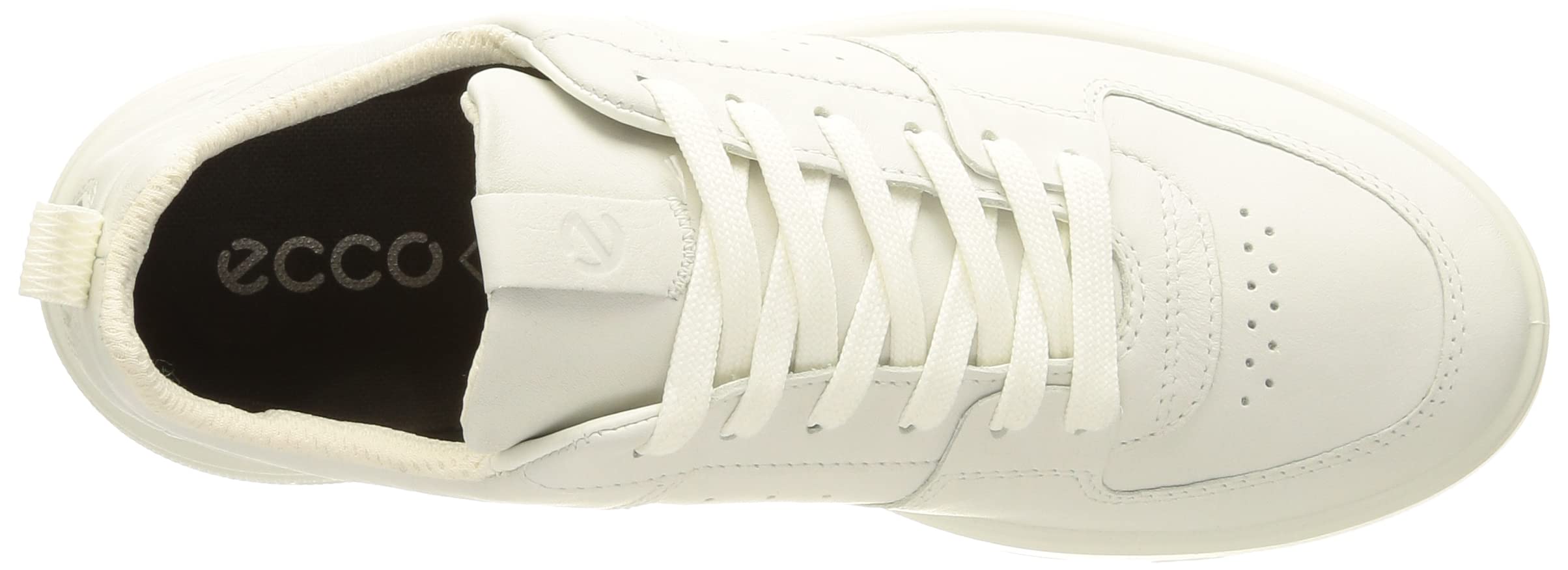 Ecco Street 720 Basket Blanche White Gore-Tex Femme