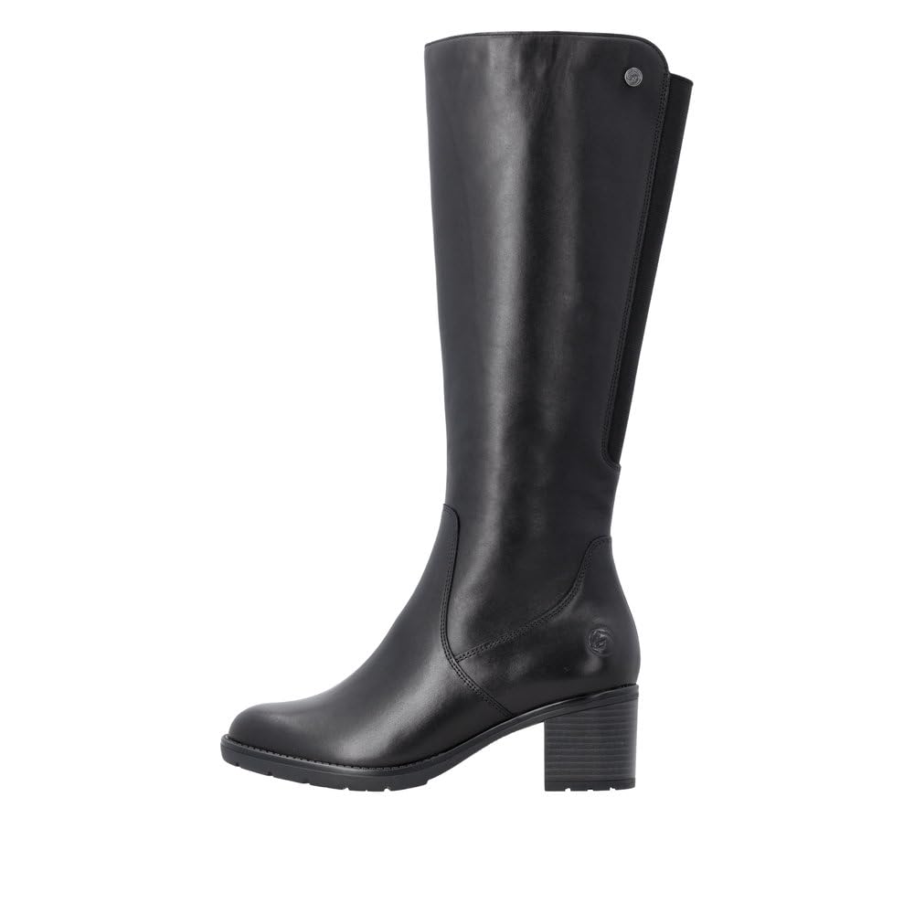 Remonte D2A78 bottes montantes femme noir 39 EU cuir