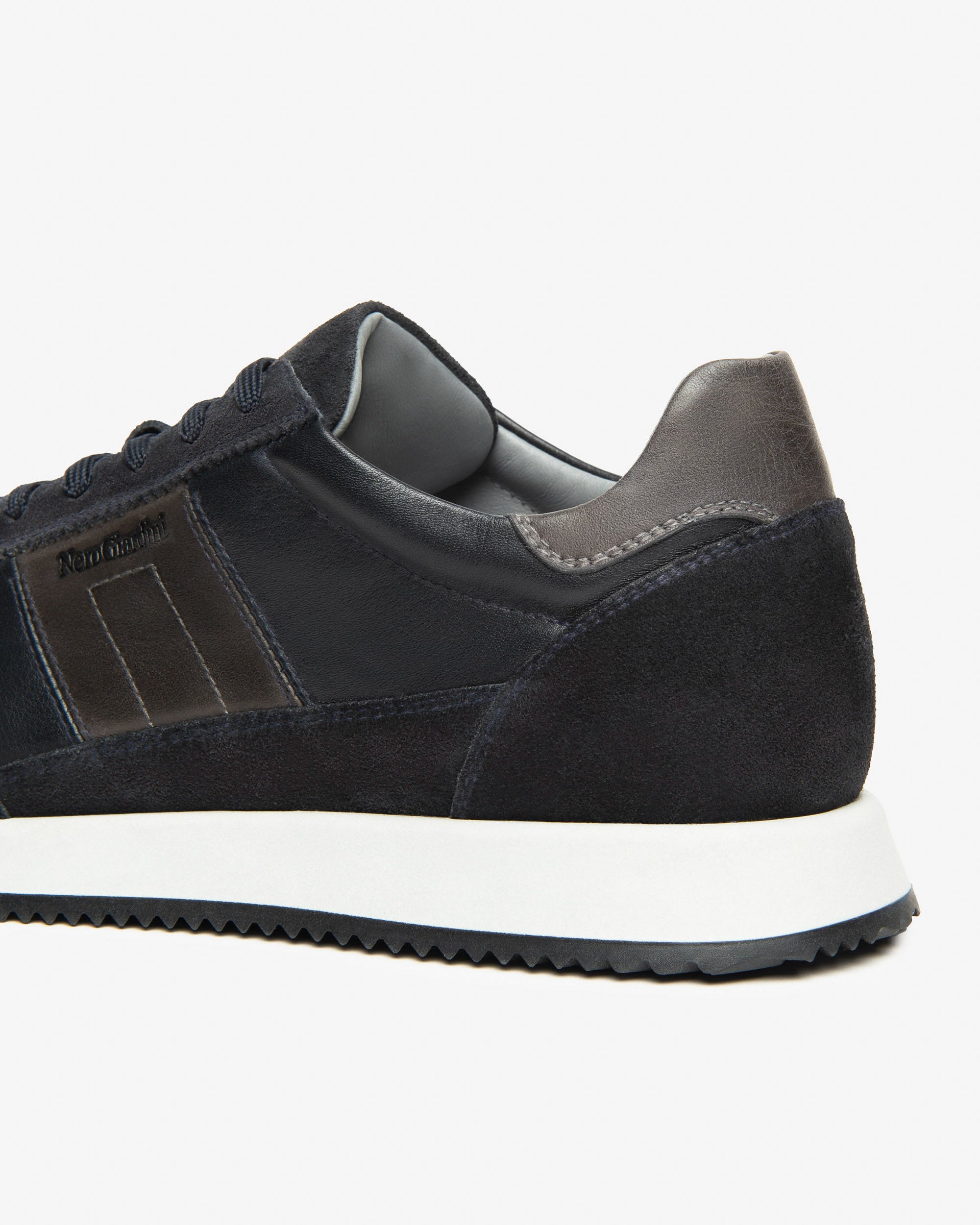 Nerogiardini Sneakers Homme Cuir Velours Memory