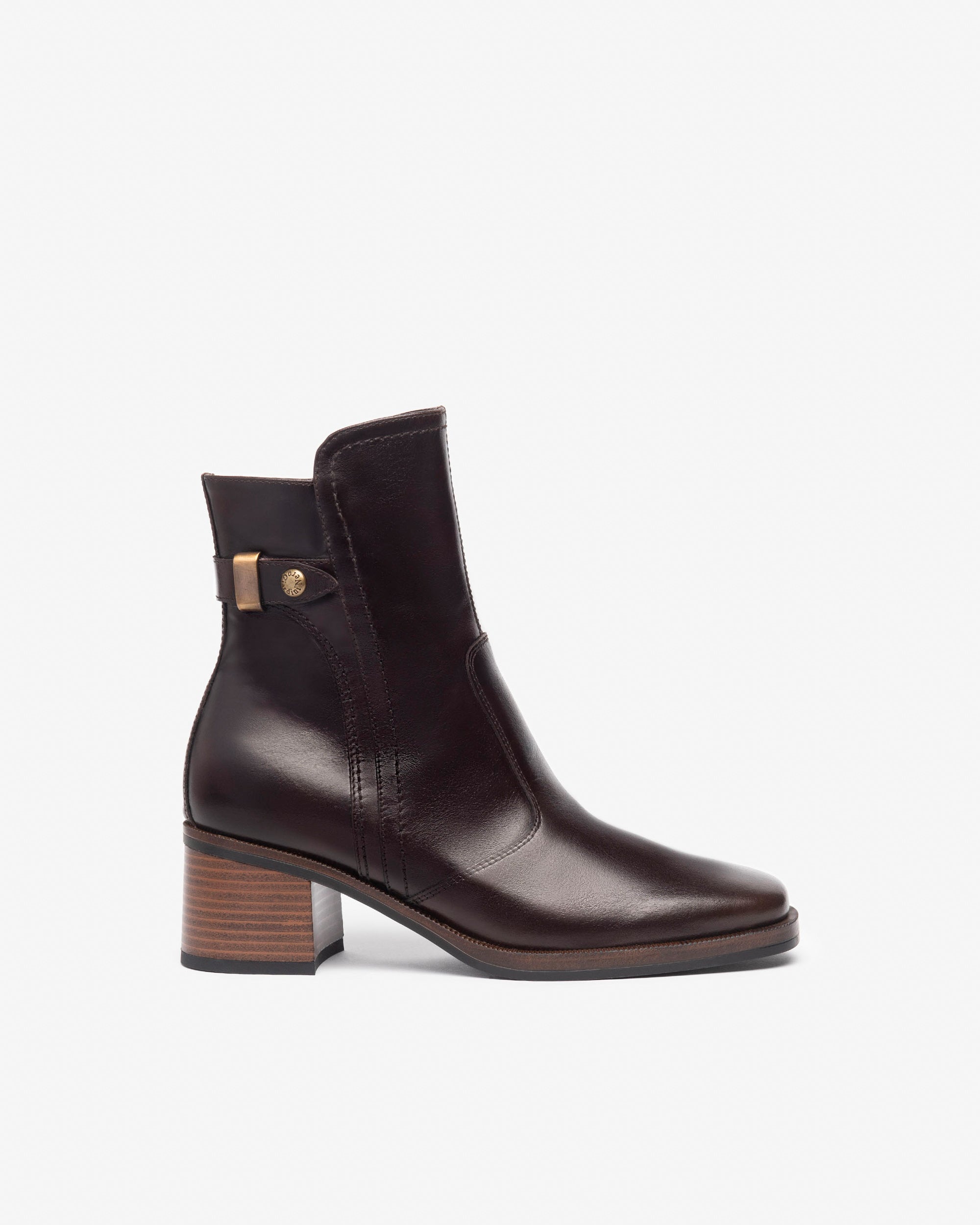NeroGiardini Bottines Femme en Cuir Minimaliste Italie