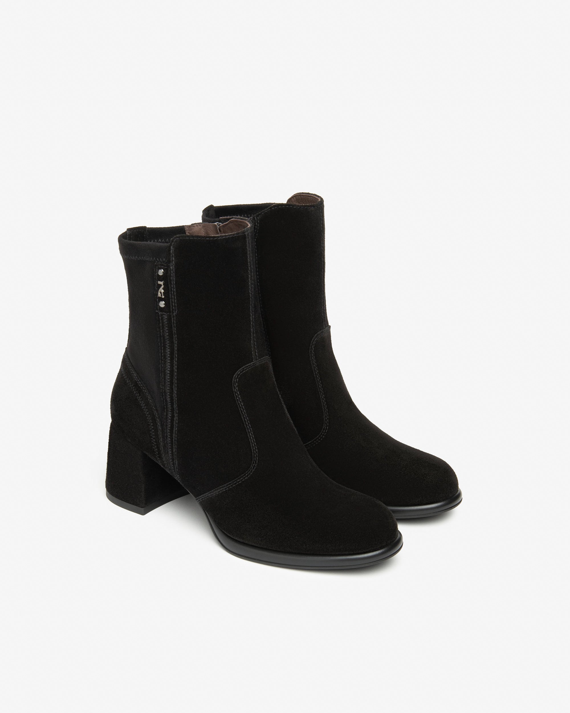 NeroGiardini Bottines Femme Cuir Velours Bottines 38 Italie