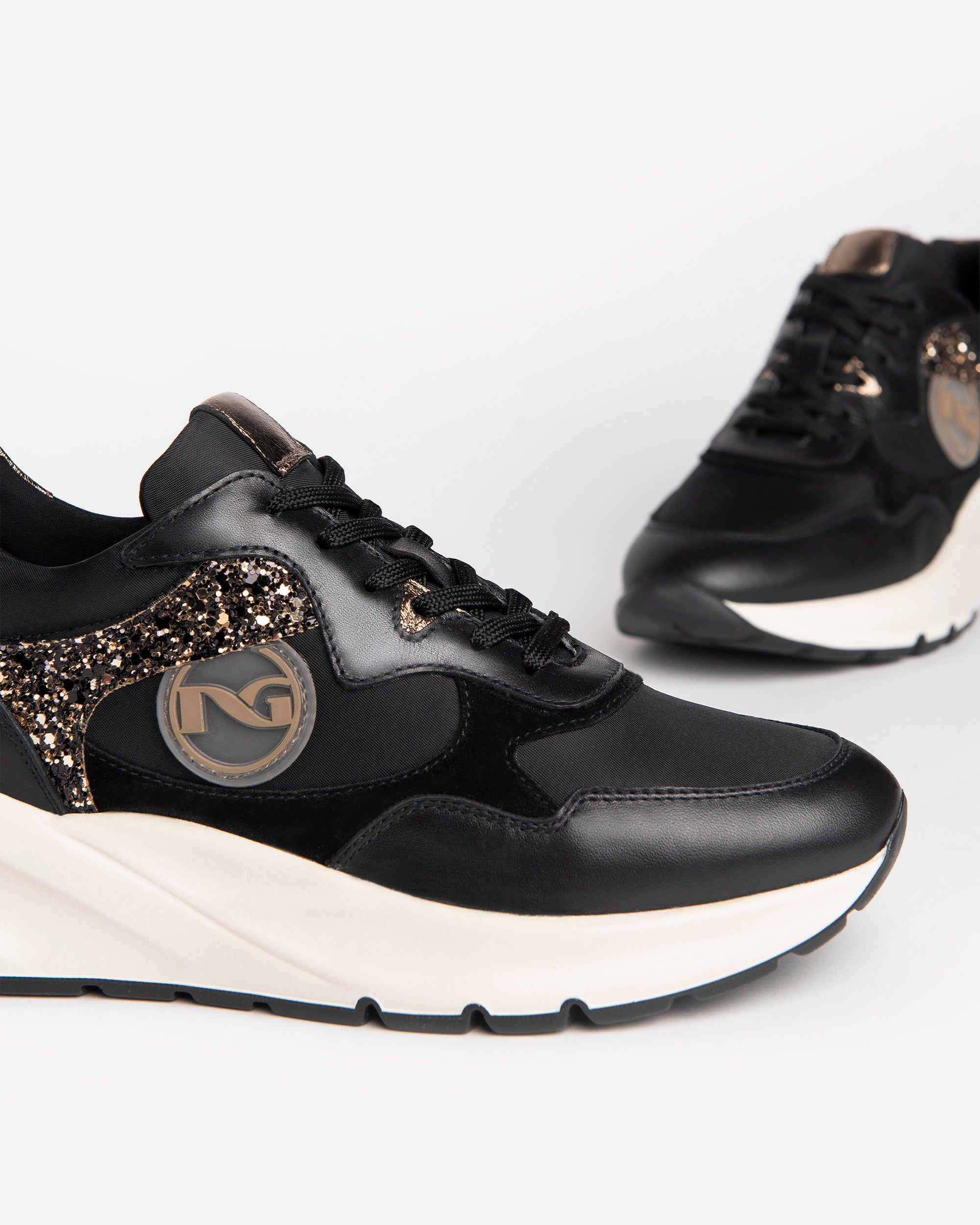 NeroGiardini Sneakers Femme Cuir velours DryGo