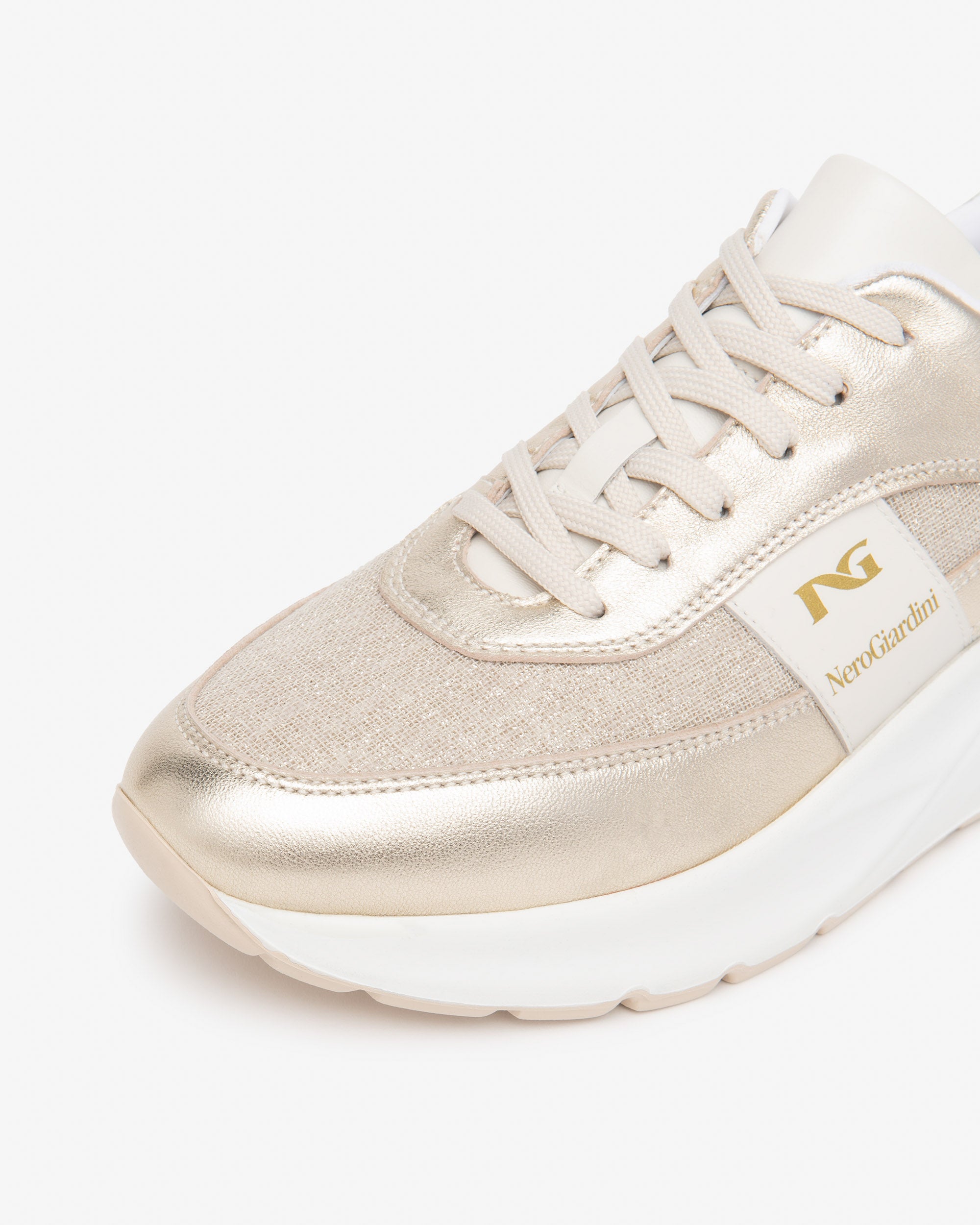 NeroGiardini Sneakers Femme Cuir Tissu DryGo 37