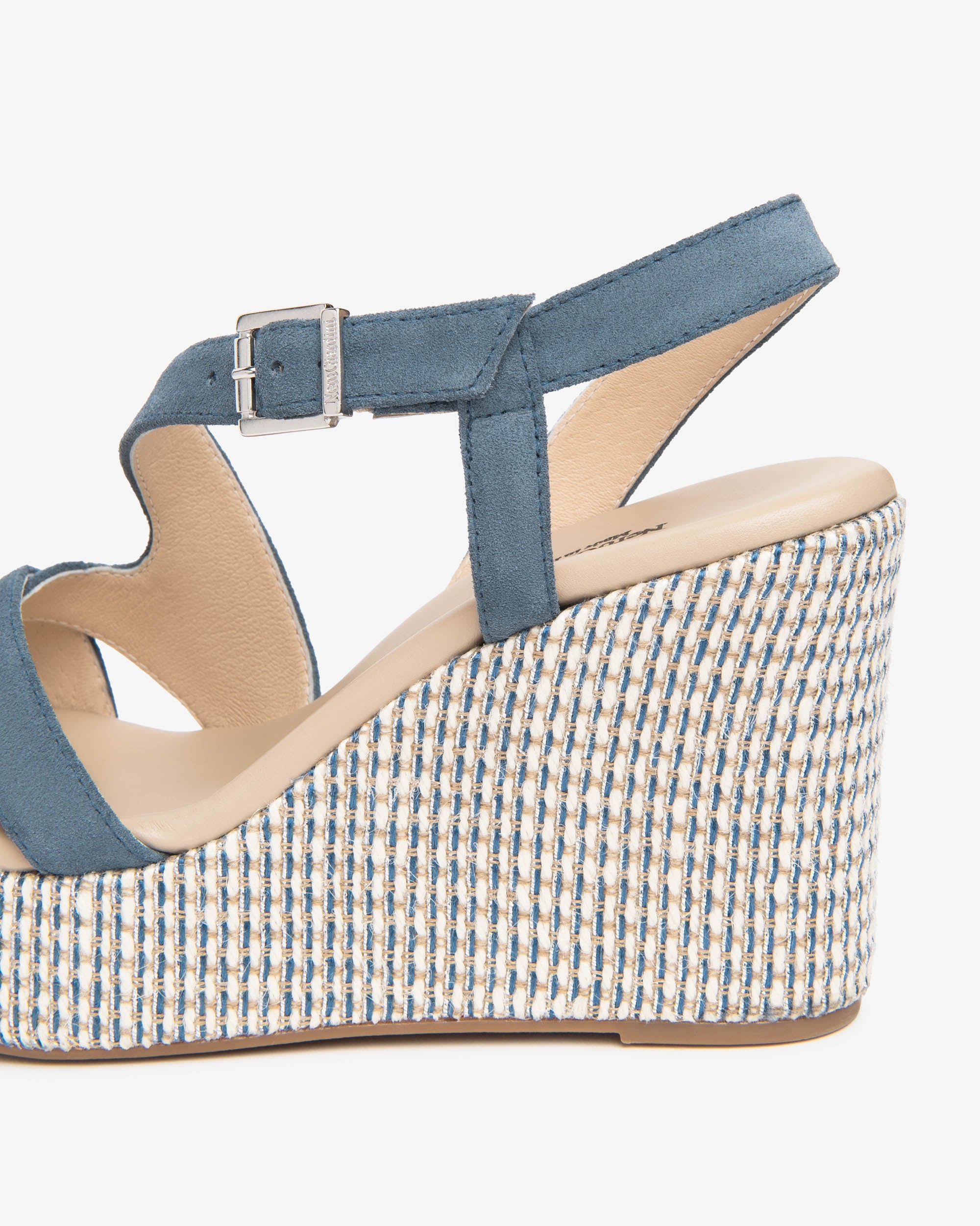 Nerogiardini Sandales femme cuir velours confort