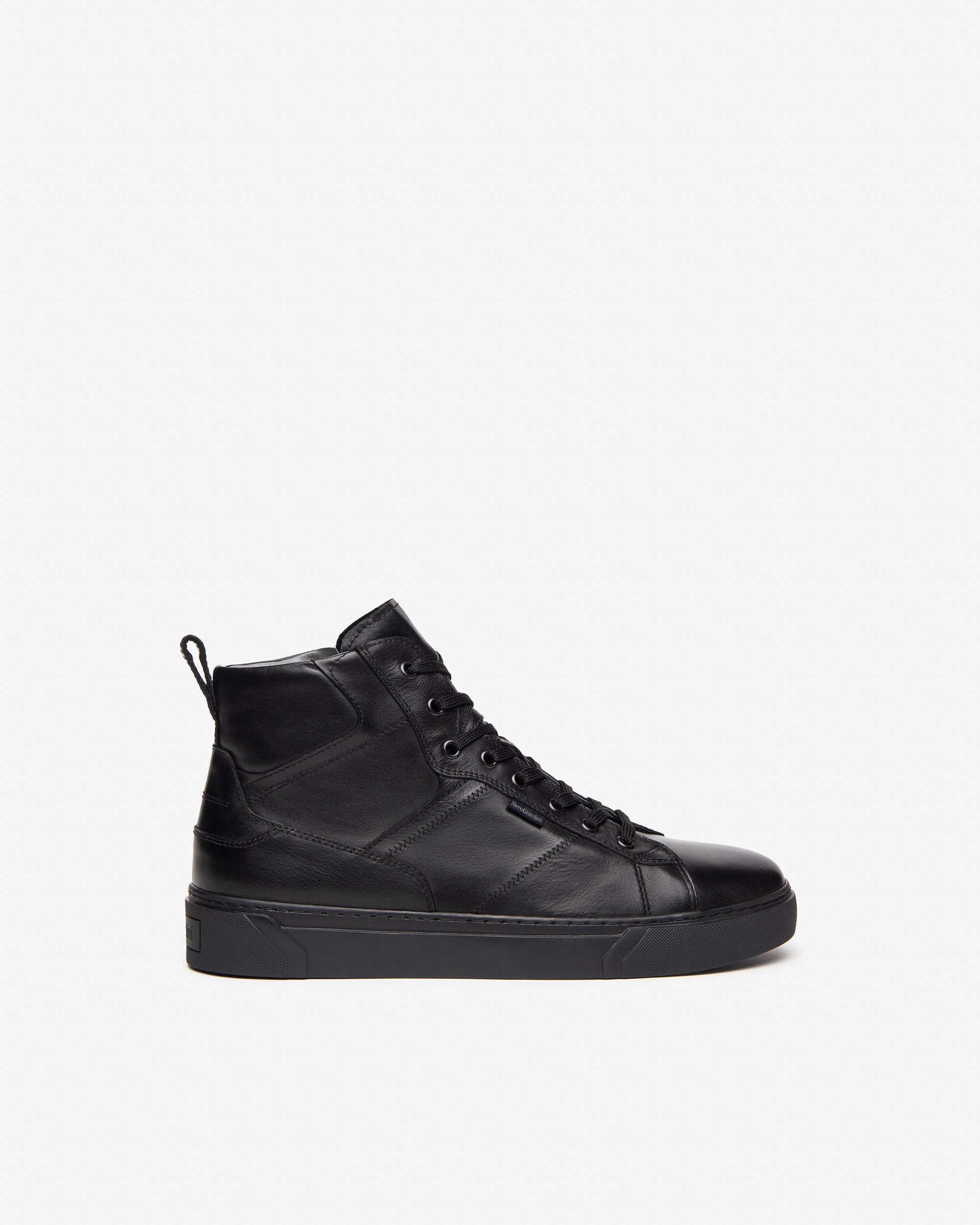 NeroGiardini Sneakers Montantes Homme Cuir Hiver Confort