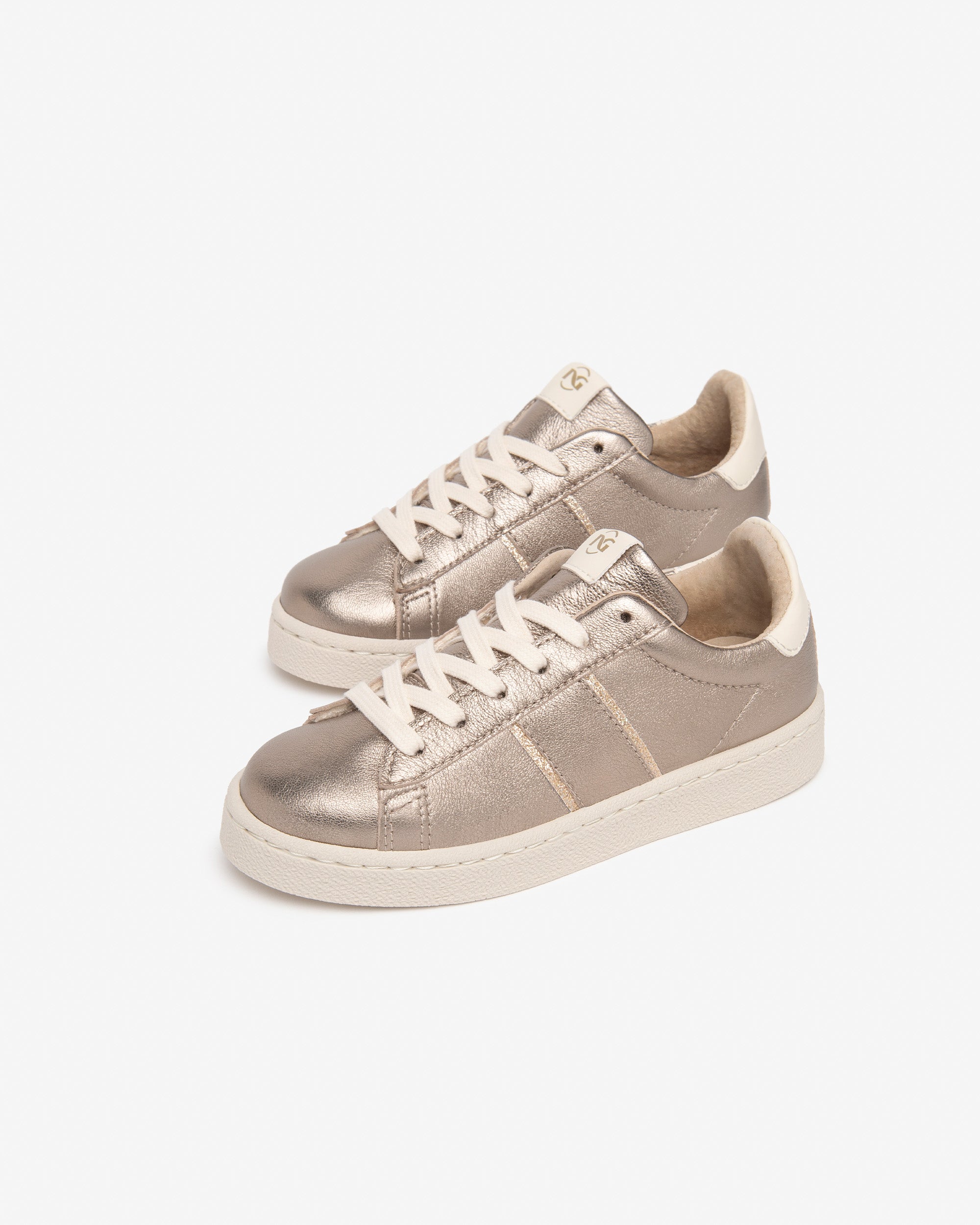 Nerogiardini Sneakers Teen Fille Cuir Laminé 30-39