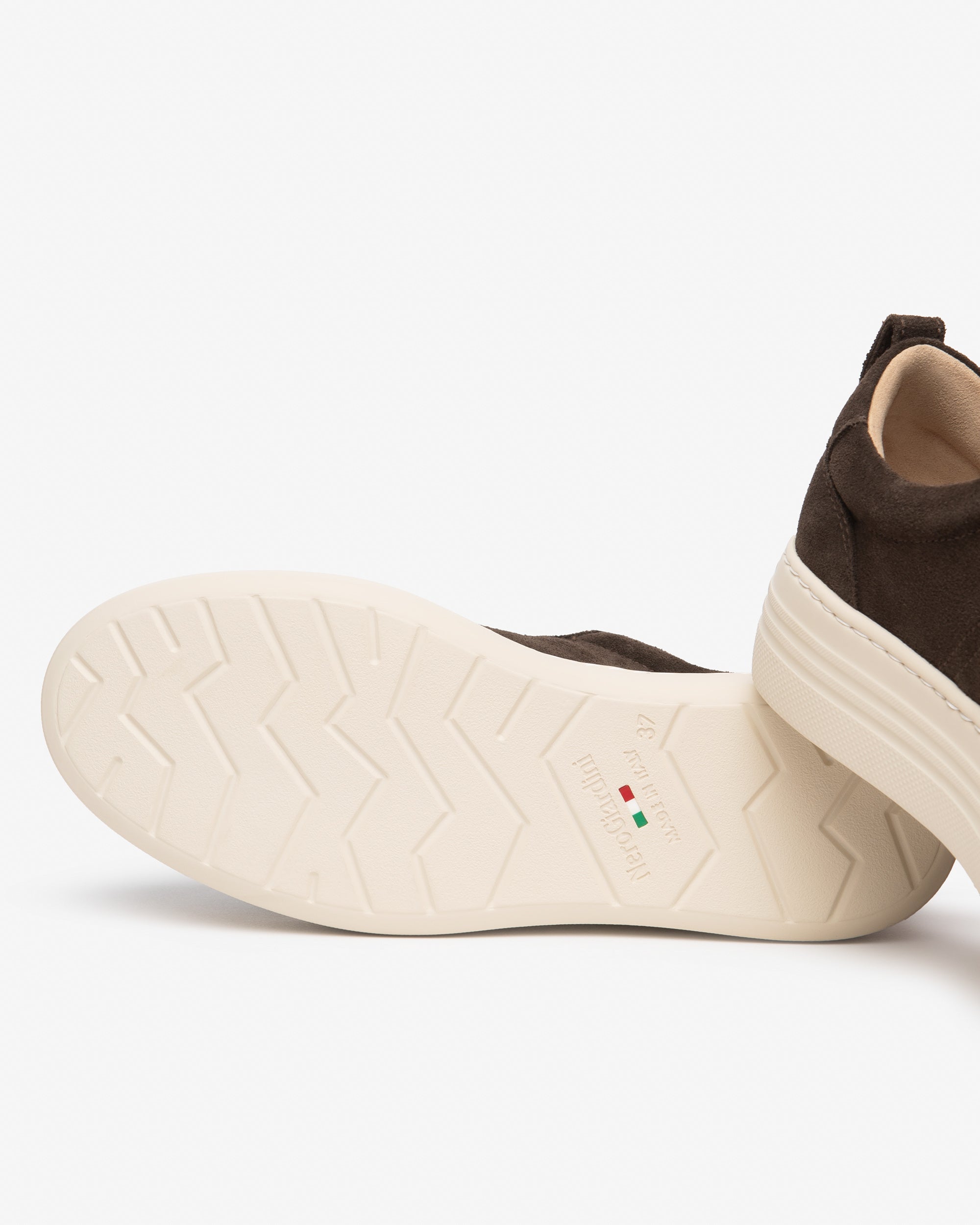 NeroGiardini Sneakers Femme Daim Plateforme 40 mm