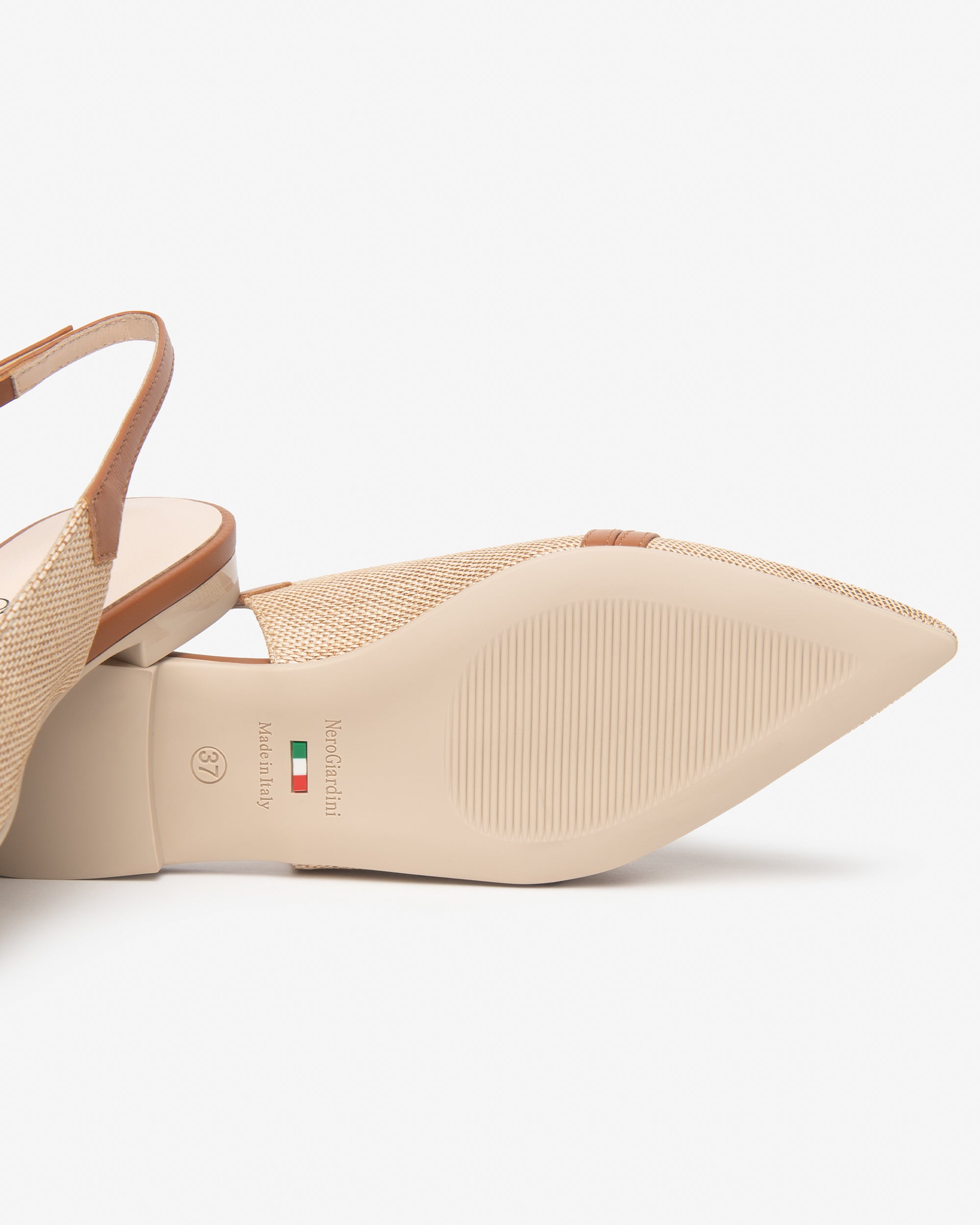 NeroGiardini Slingbacks slingbacks femme tissu cuir bureau