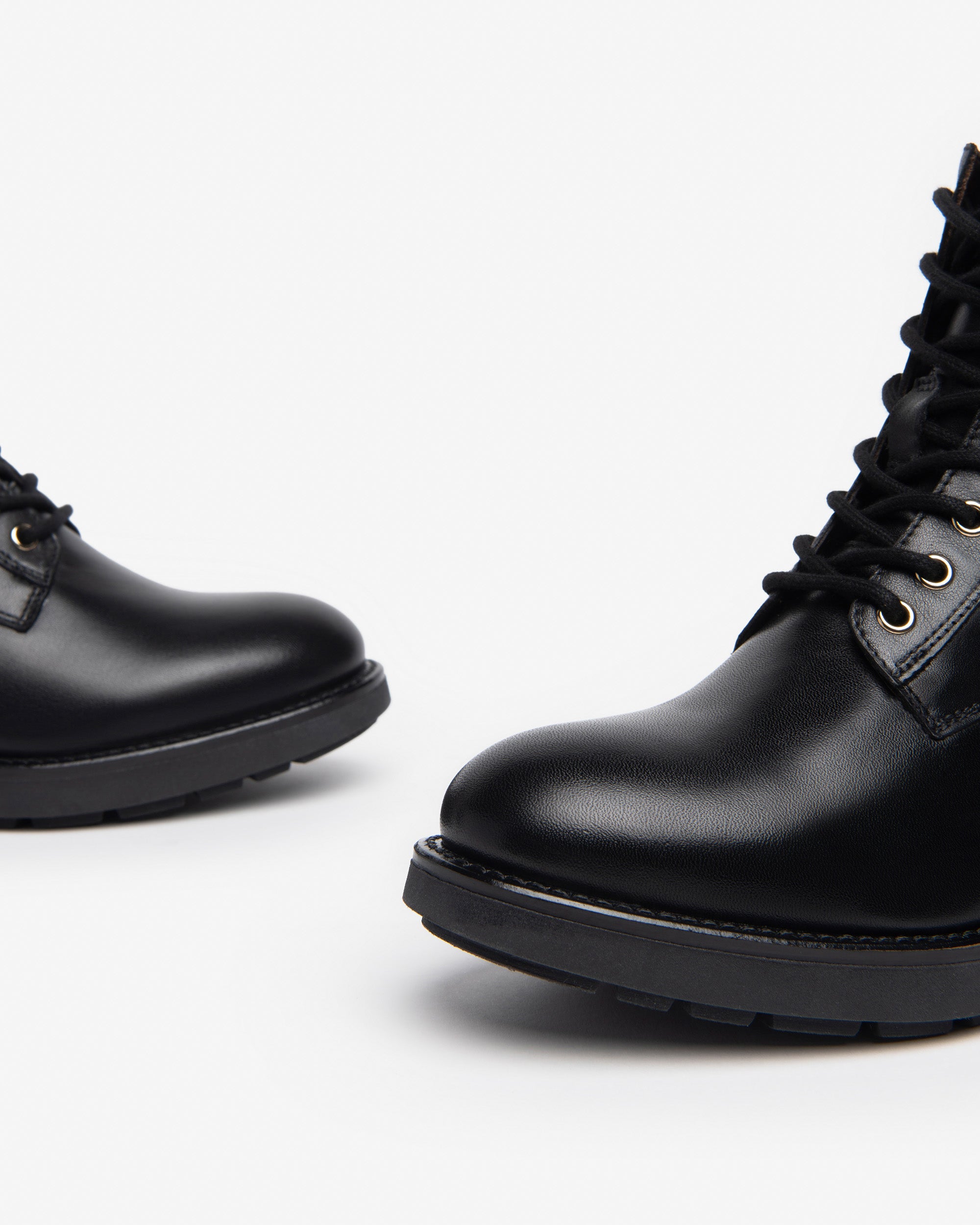 NeroGiardini Bottines Femme Cuir Combat Boots Tendance