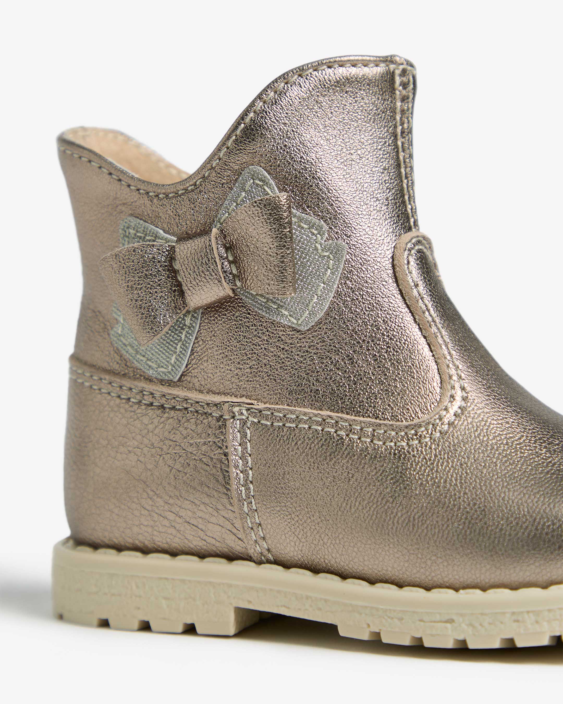 Nerogiardini Bottines Fille Cuir Junior Semelle Légère