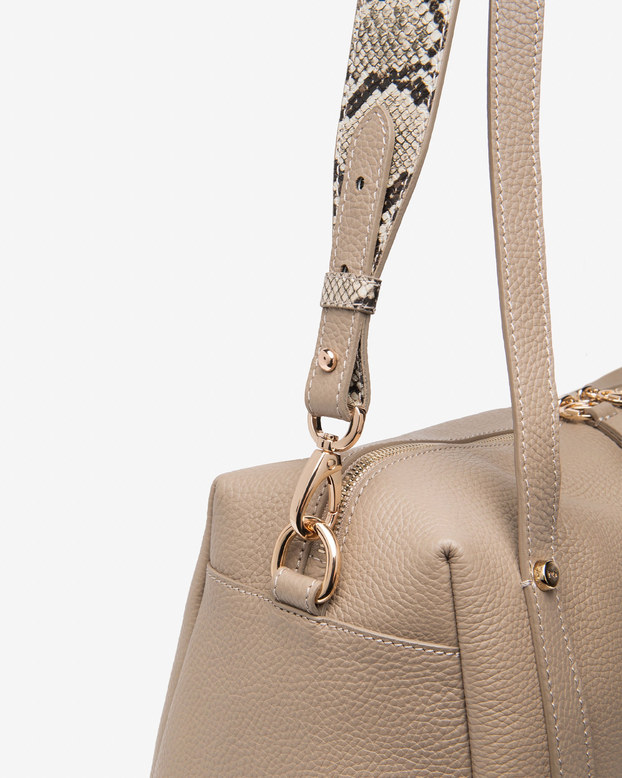 Nerogiardini Sacs Bowling Cuir Sac Femme Python