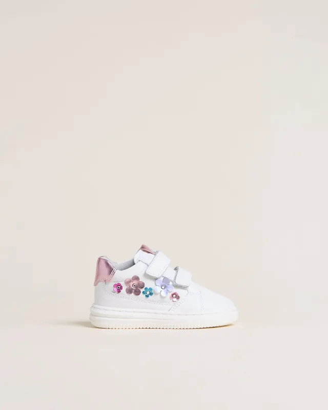 NeroGiardini Sneakers Fille Cuir Technique Cousu Strobel