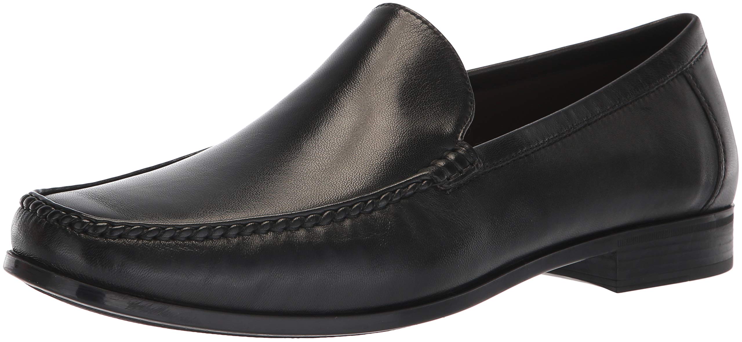 ECCO Dress Moc Mocassin homme noir 39 EU cuir