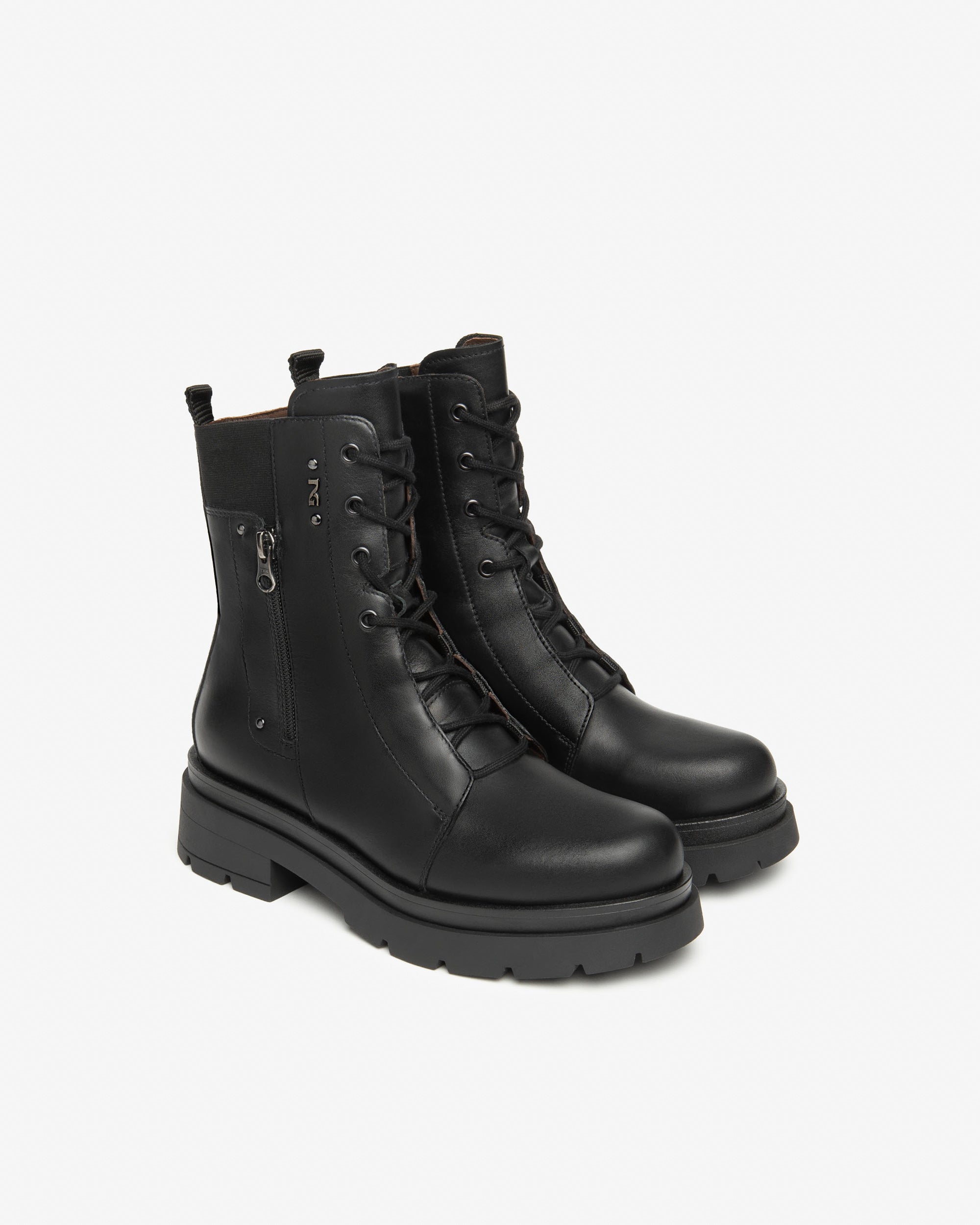 NeroGiardini Bottines Motardes Femme Cuir 38 Hiver