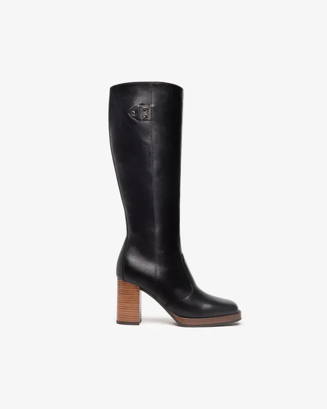 NeroGiardini Bottes Femme Cuir Made in Italy 35-41