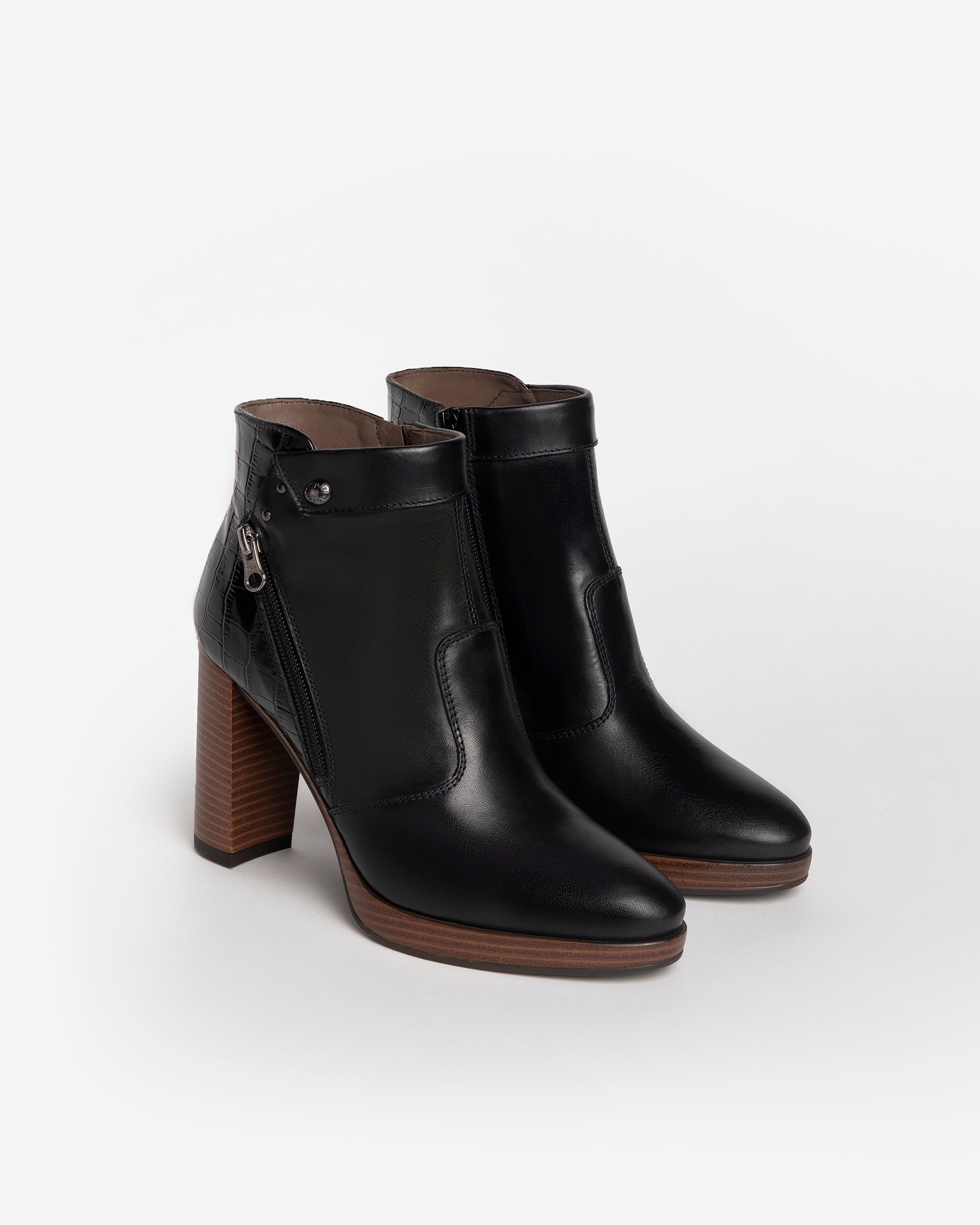 Nerogiardini Bottines Femme bottines cuir confort Italie