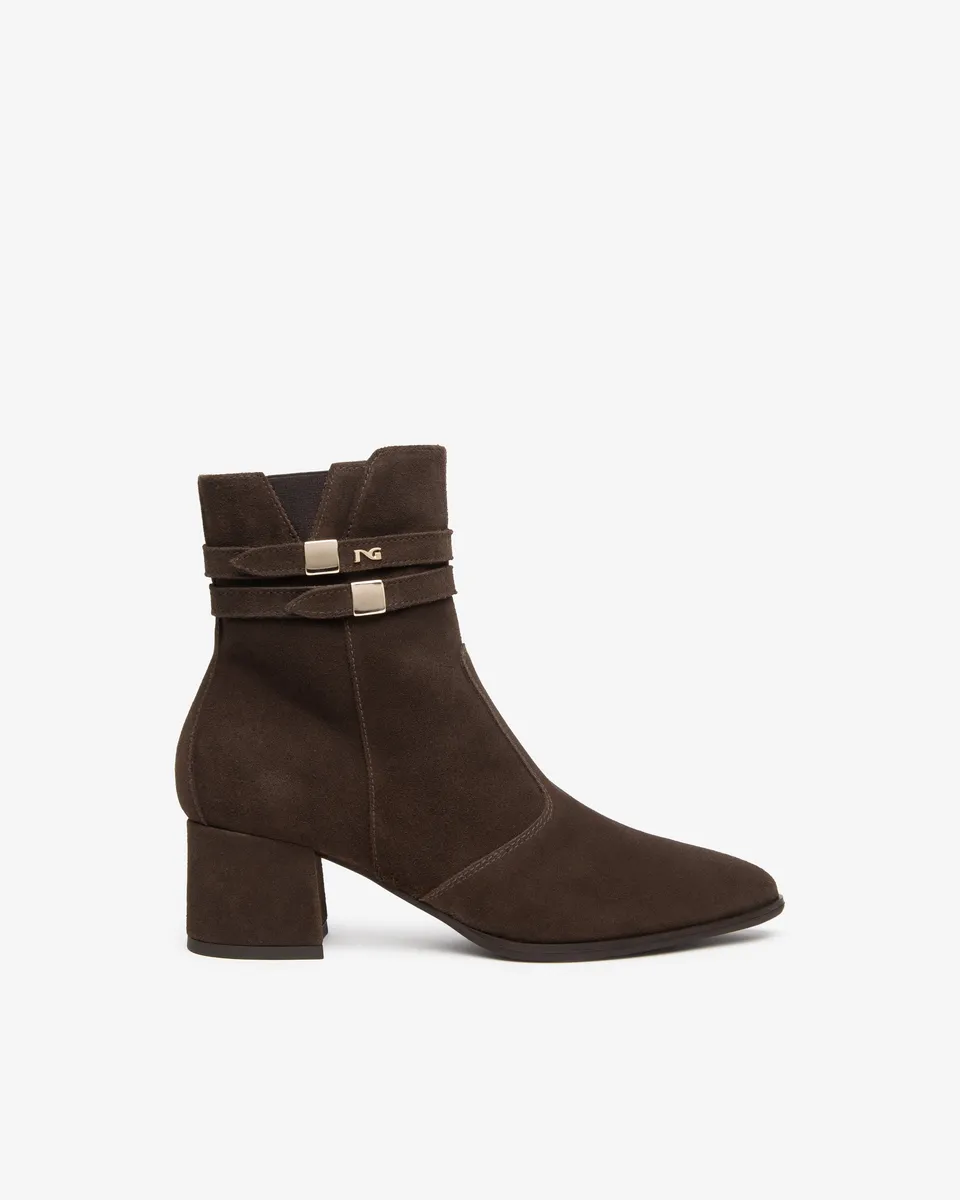 Nerogiardini Bottines femme daim talon 60 mm