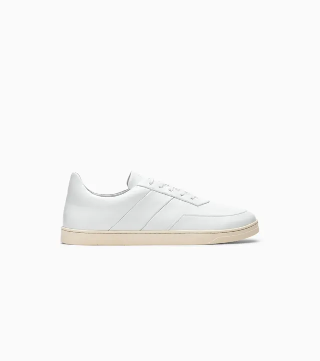 JAK Atlas Low baskets cuir blanche mixte