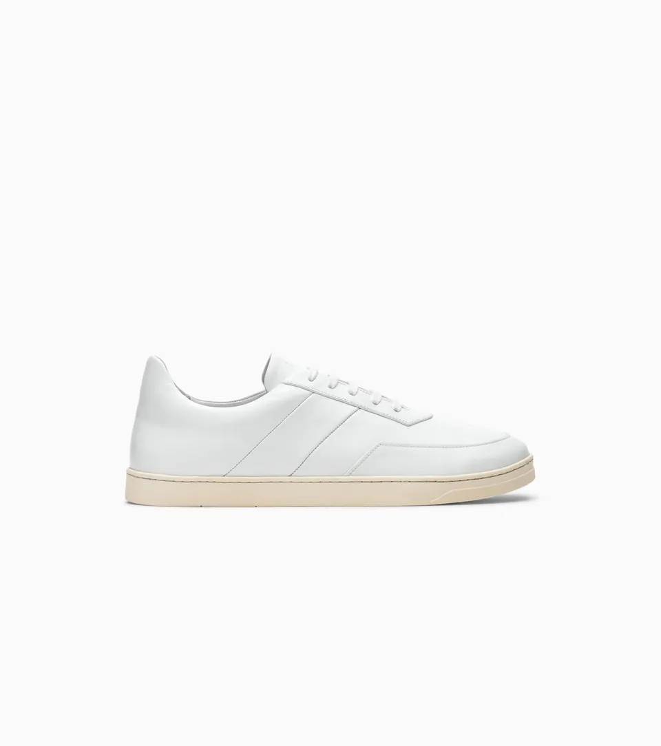JAK Atlas Low baskets cuir blanche mixte