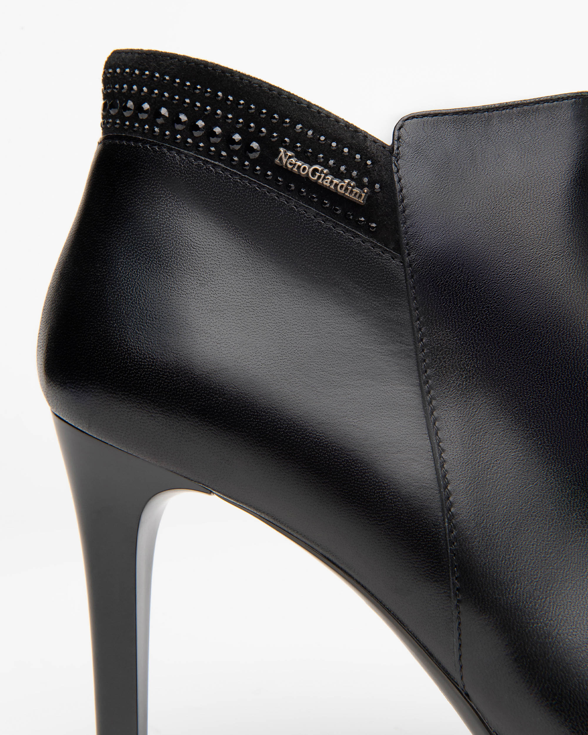 NeroGiardini Premium bottines femme cuir velours