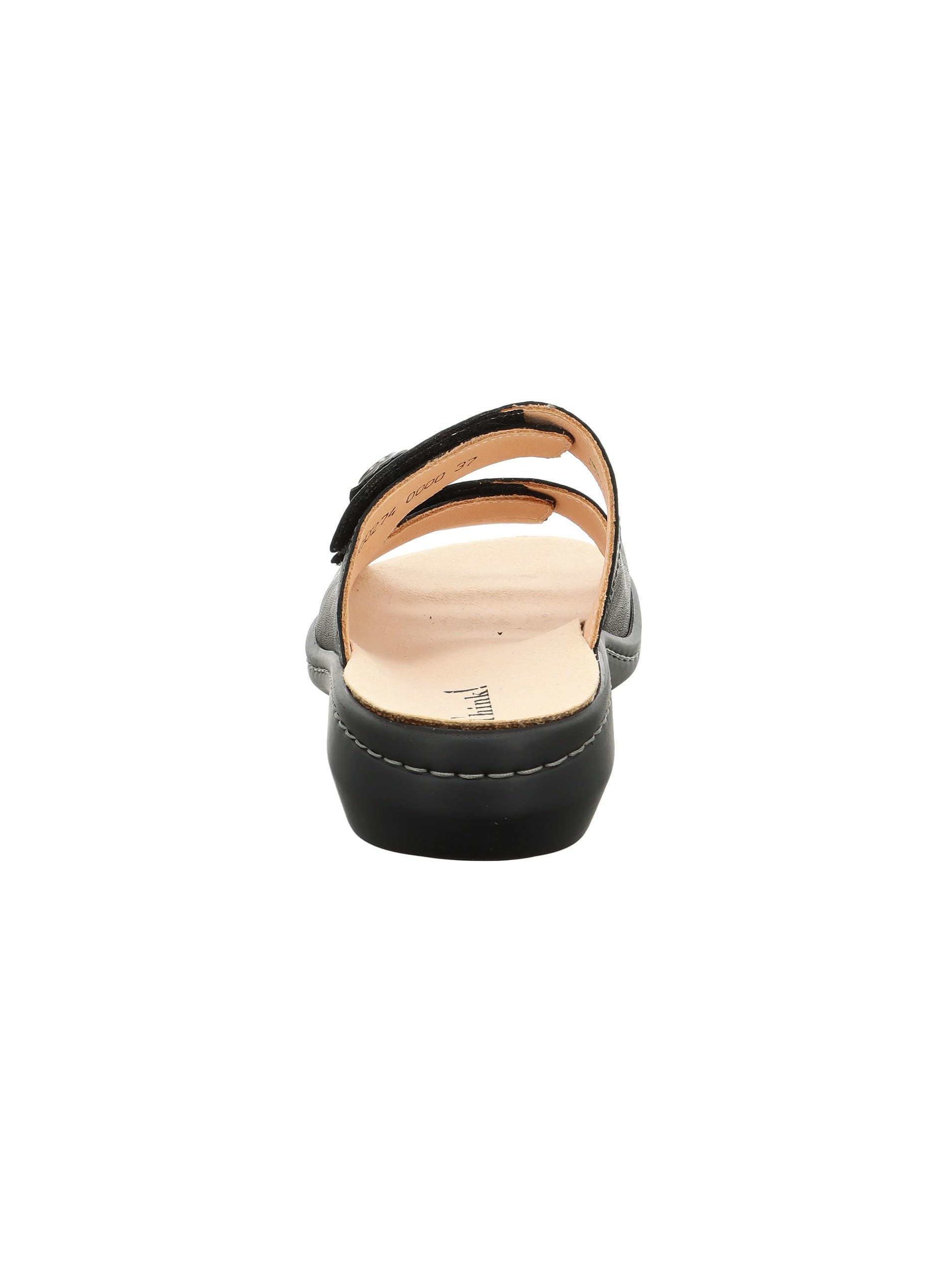 Think Camilla Mules Femme 36 EU Noir Cuir Liège