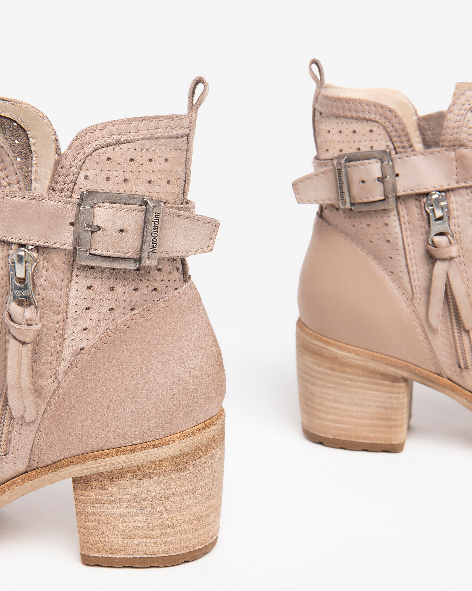 NeroGiardini Bottines Femme Cuir Ankle Boots Italie
