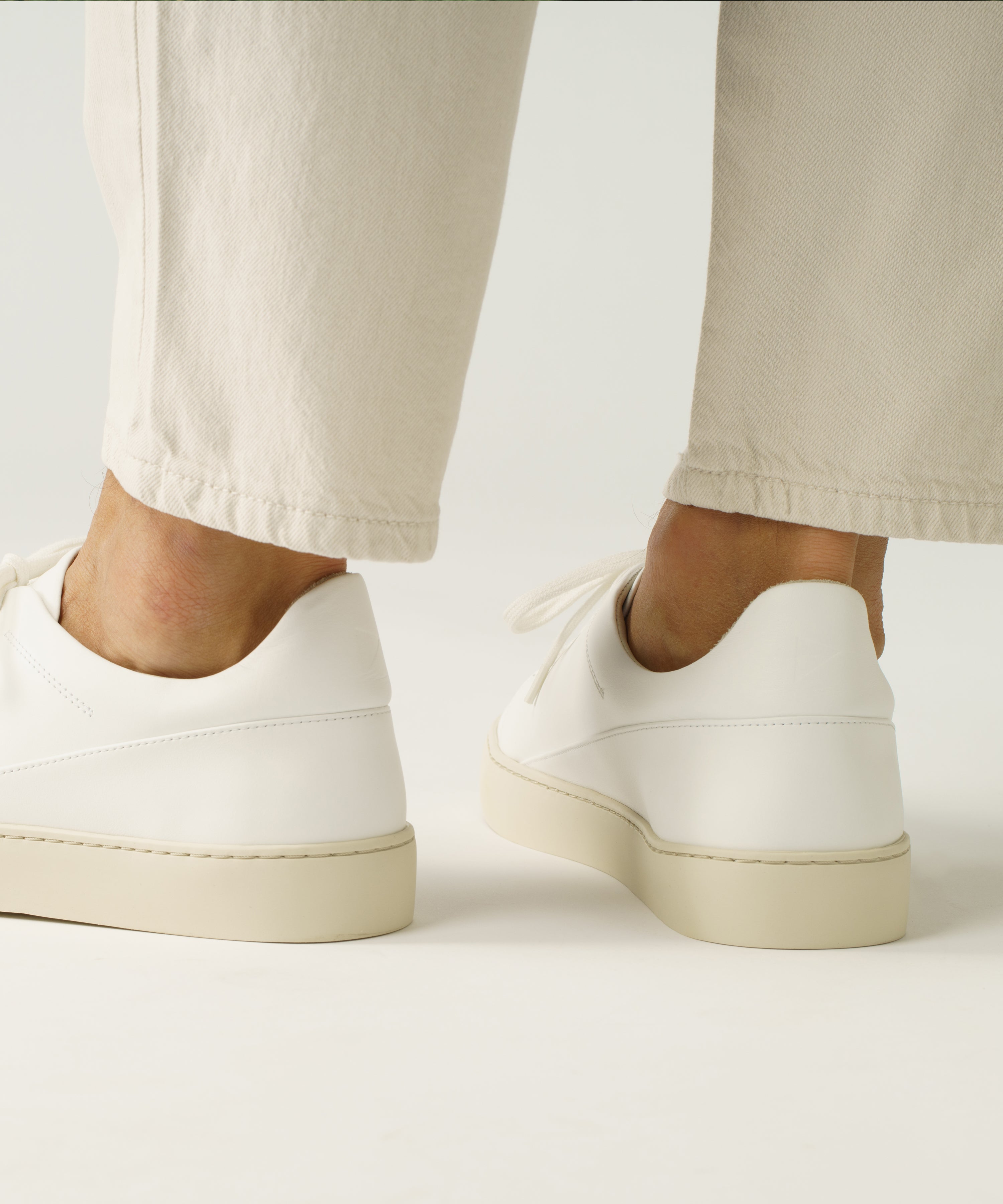 JAK Mercury II Sneakers White-Dust Cuir