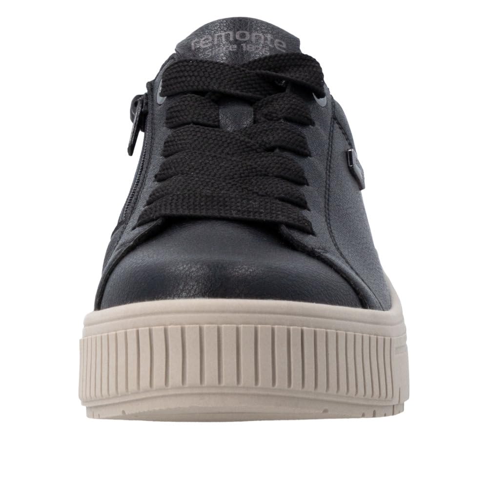 Remonte D3B00 Baskets Basses Femme Noir 39 EU Cuir