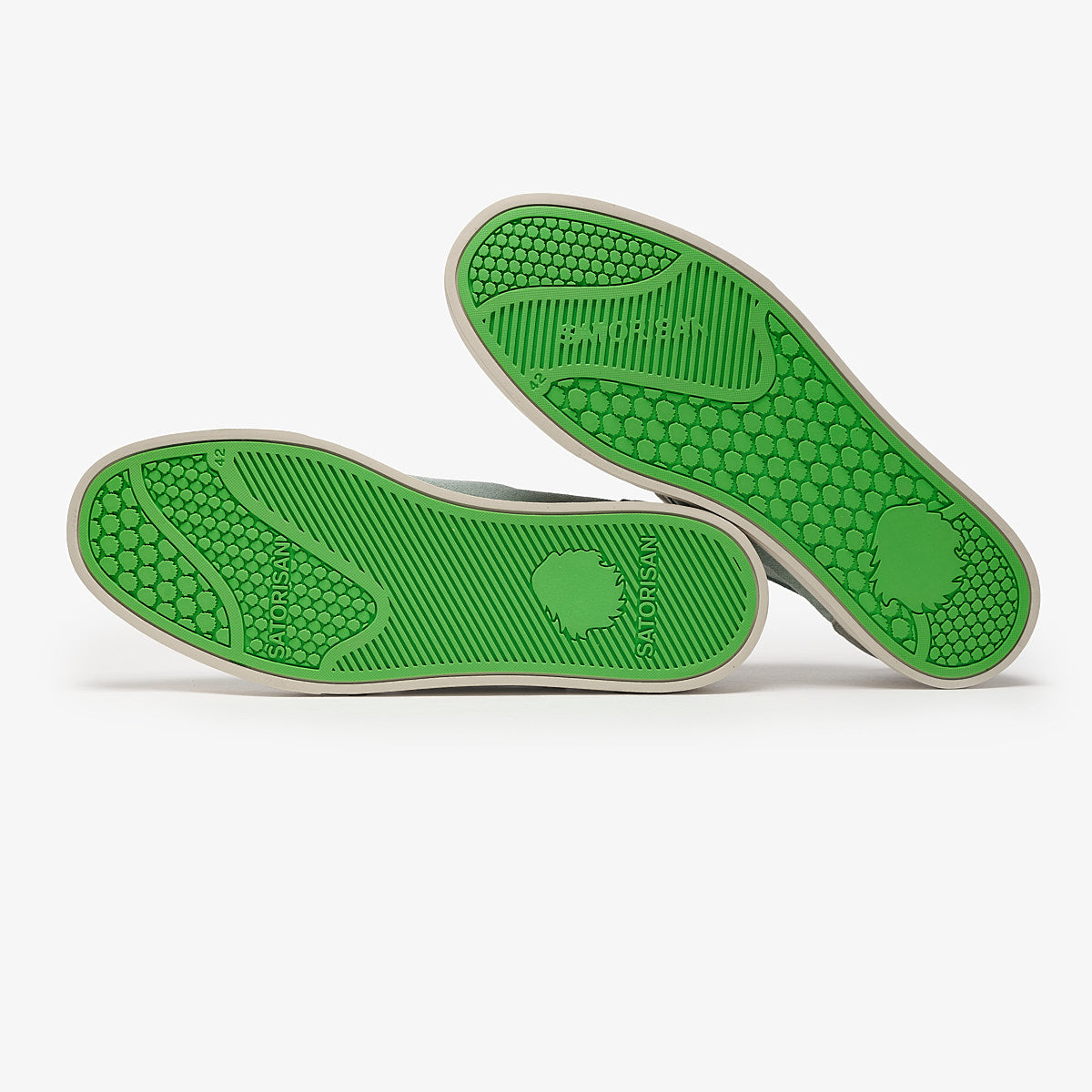 Satorisan Heisei Suede sneakers Milky Jade cuir suède