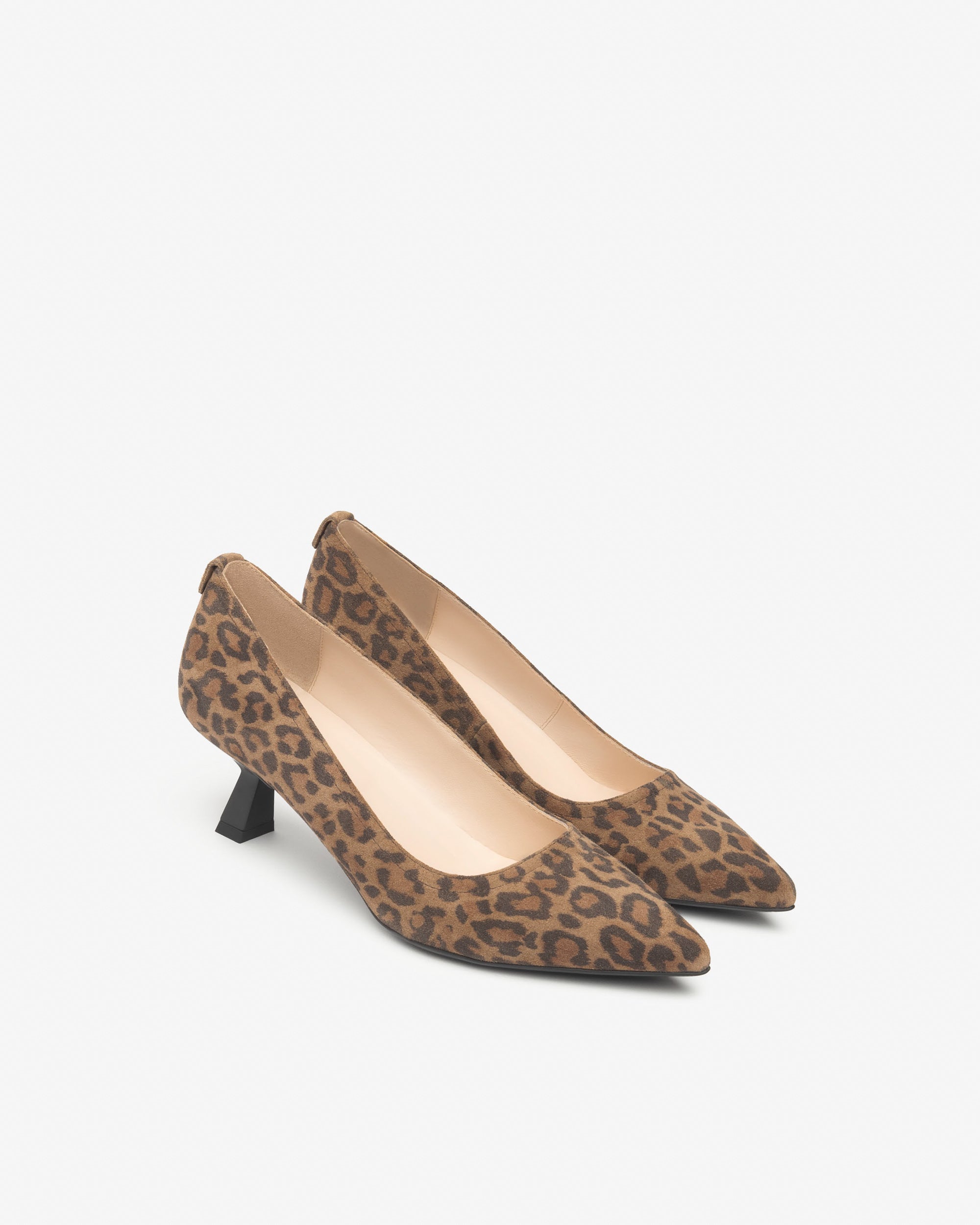 NeroGiardini Escarpins Femme Cuir Velours Léopard 38