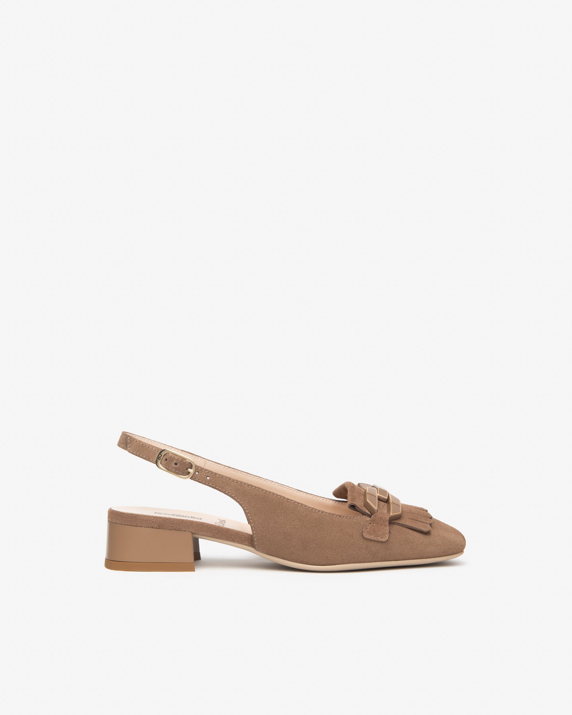 Nerogiardini Slingbacks cuir femme été bride arrière