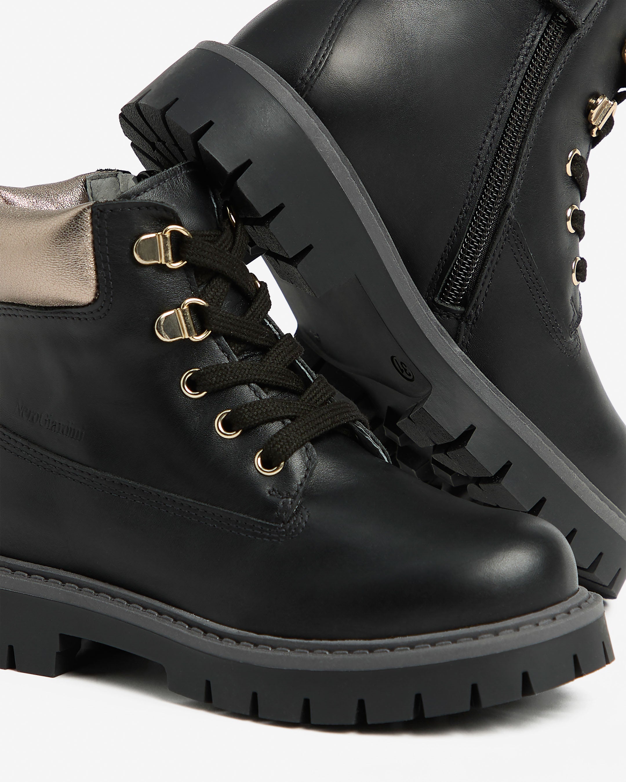 NeroGiardini Bottines Teen Fille Cuir Légères