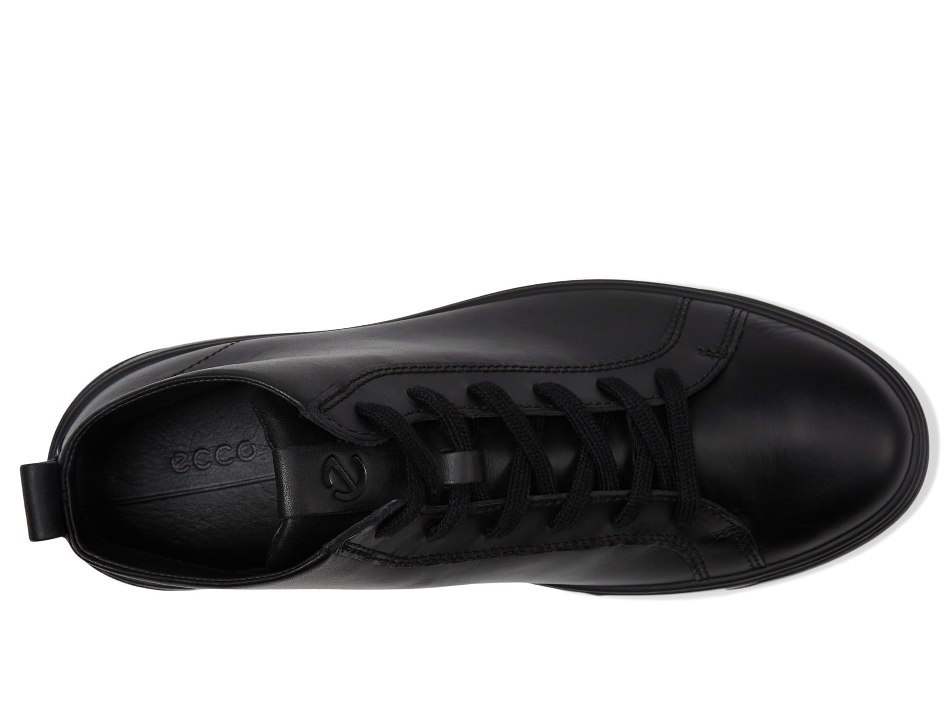 ECCO STREET TRAY Boots homme noir cuir imperméable