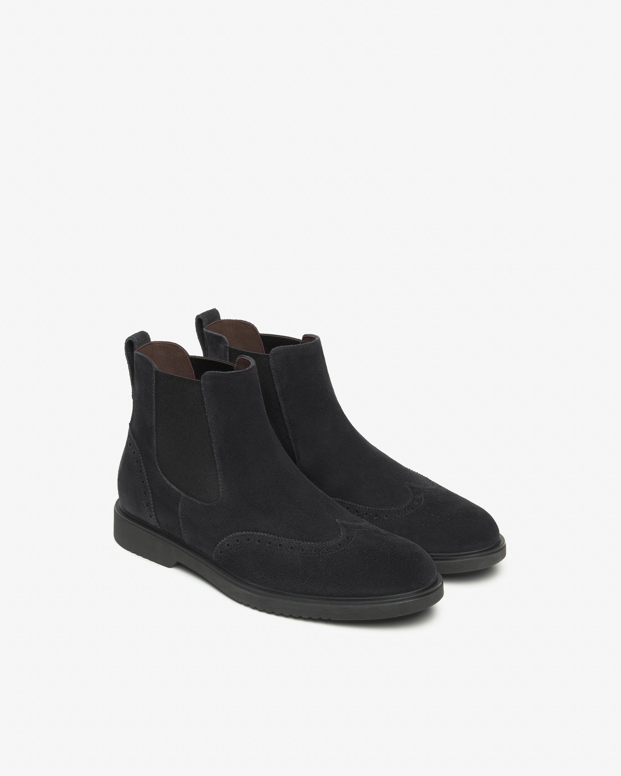 NeroGiardini Chelsea Homme Cuir Velours Bottines