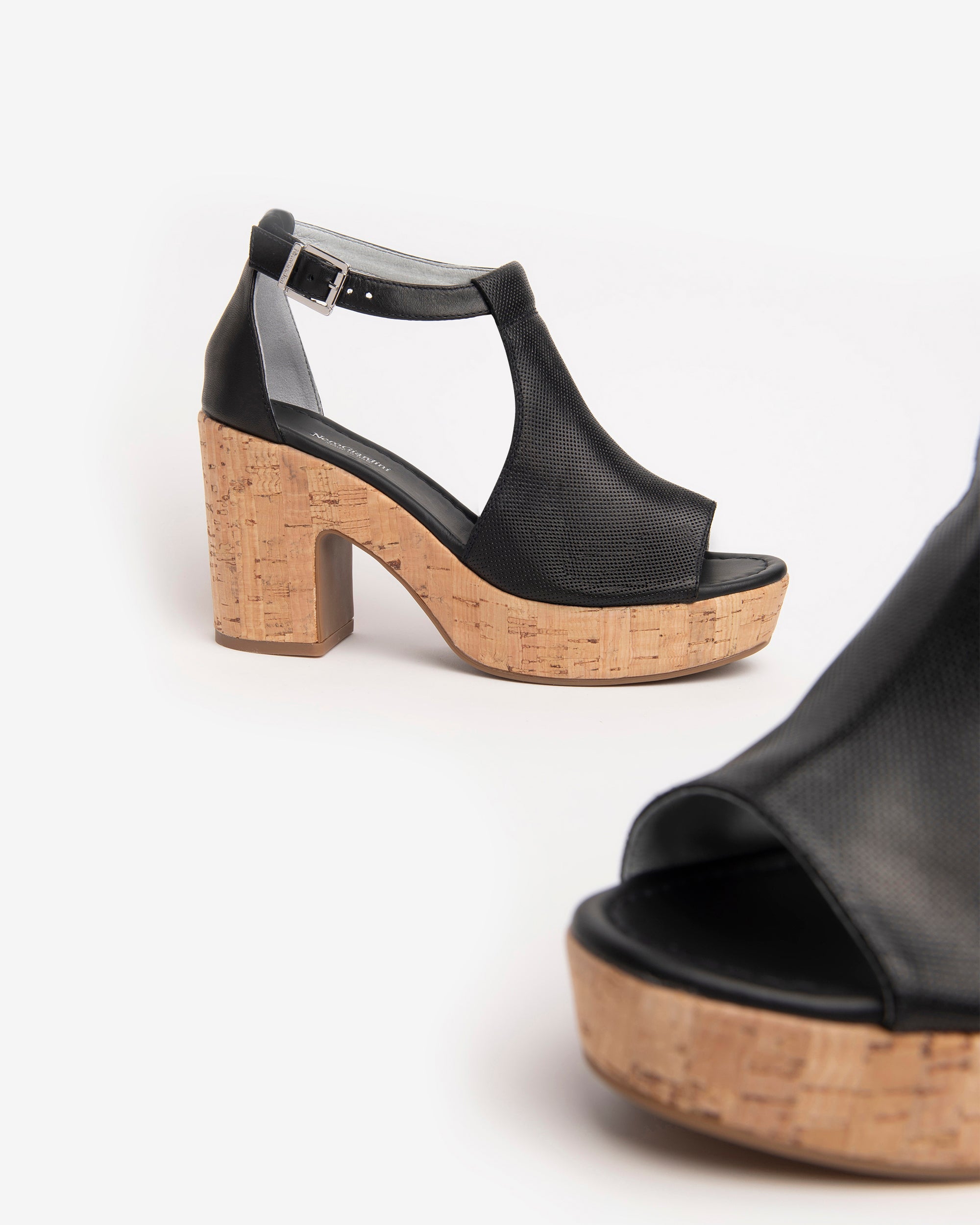 NeroGiardini Sandales Cuir Femme Talon 9 cm 35-41