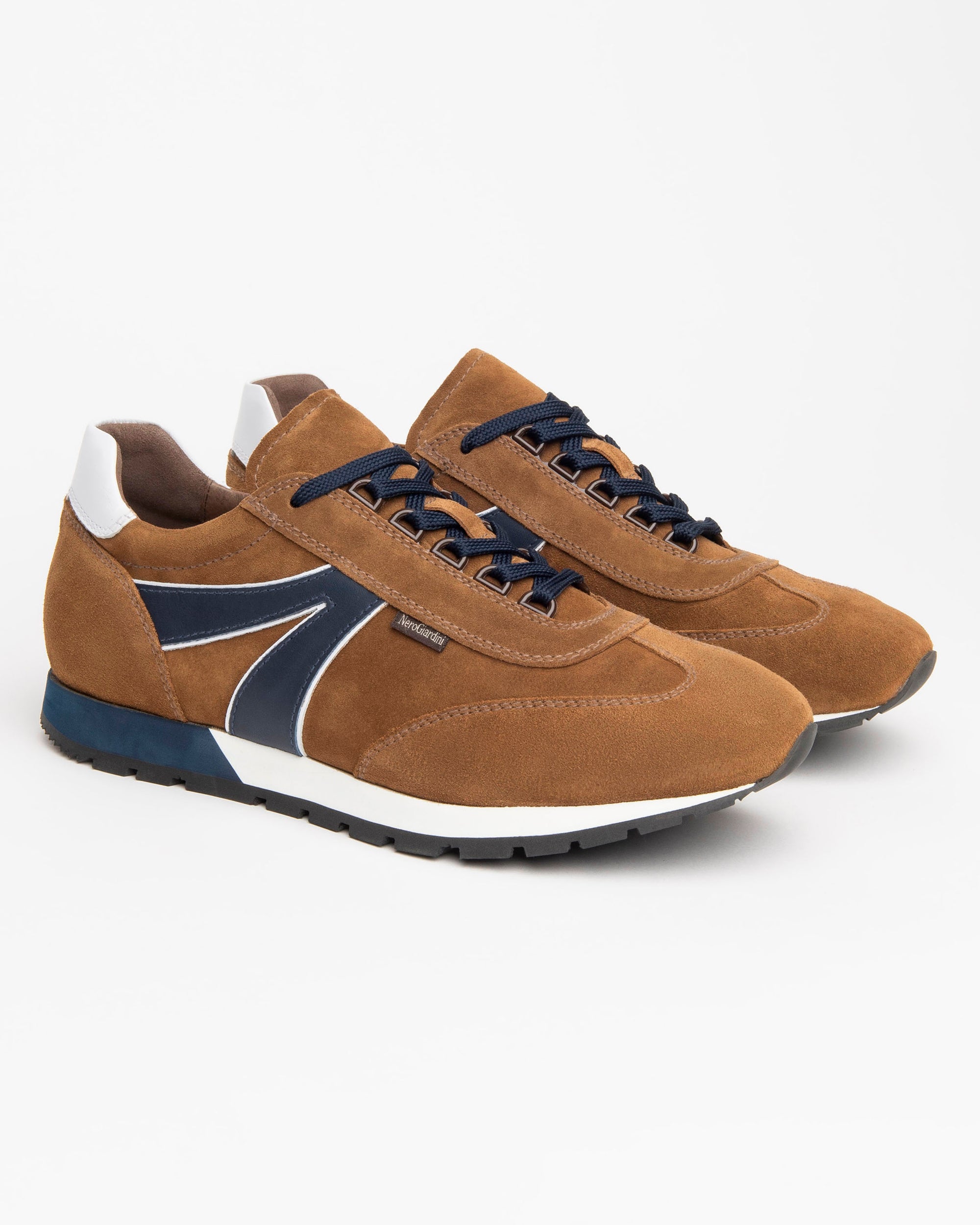 NeroGiardini Sneakers Homme Cuir Velours DryGo