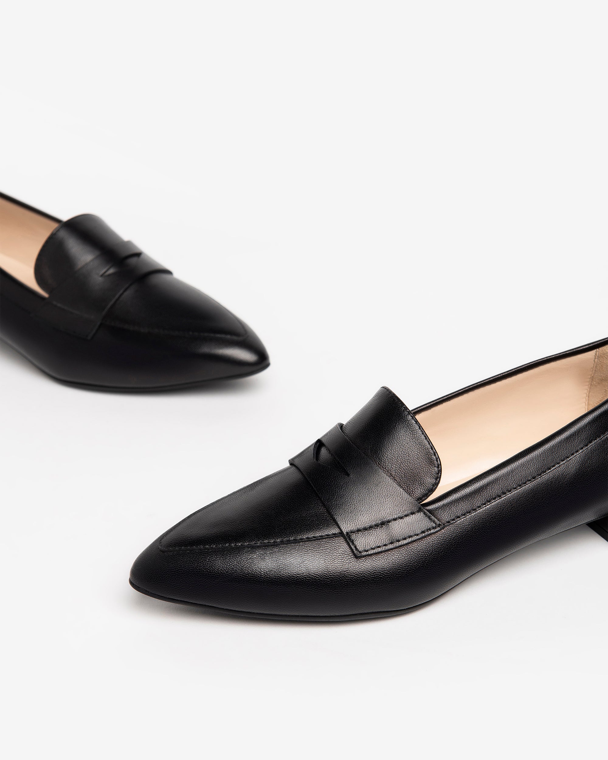 NeroGiardini Mocassins Femme en Cuir Loafers Confort Ville