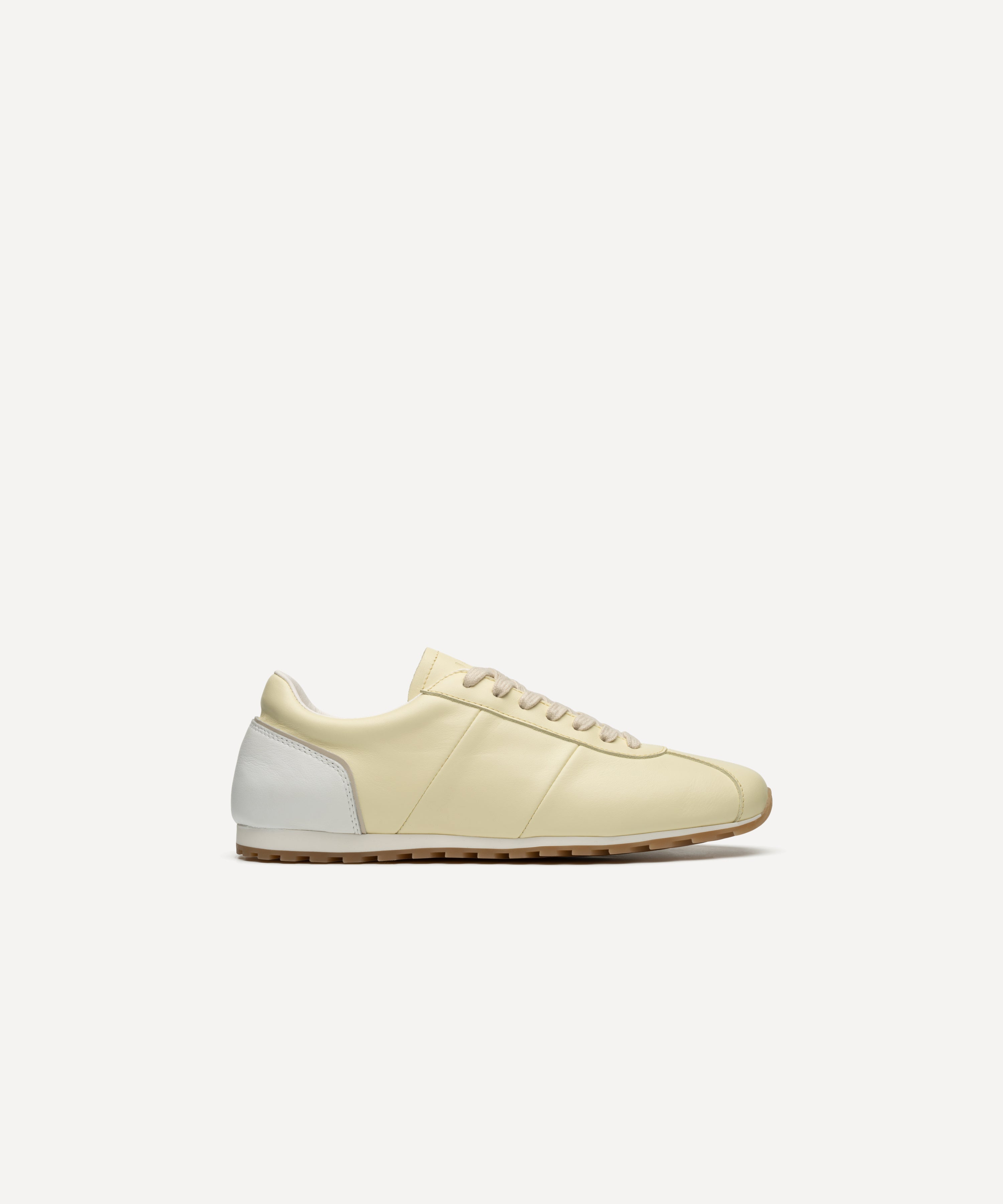 JAK Soul Yellow sneakers cuir jaune femme